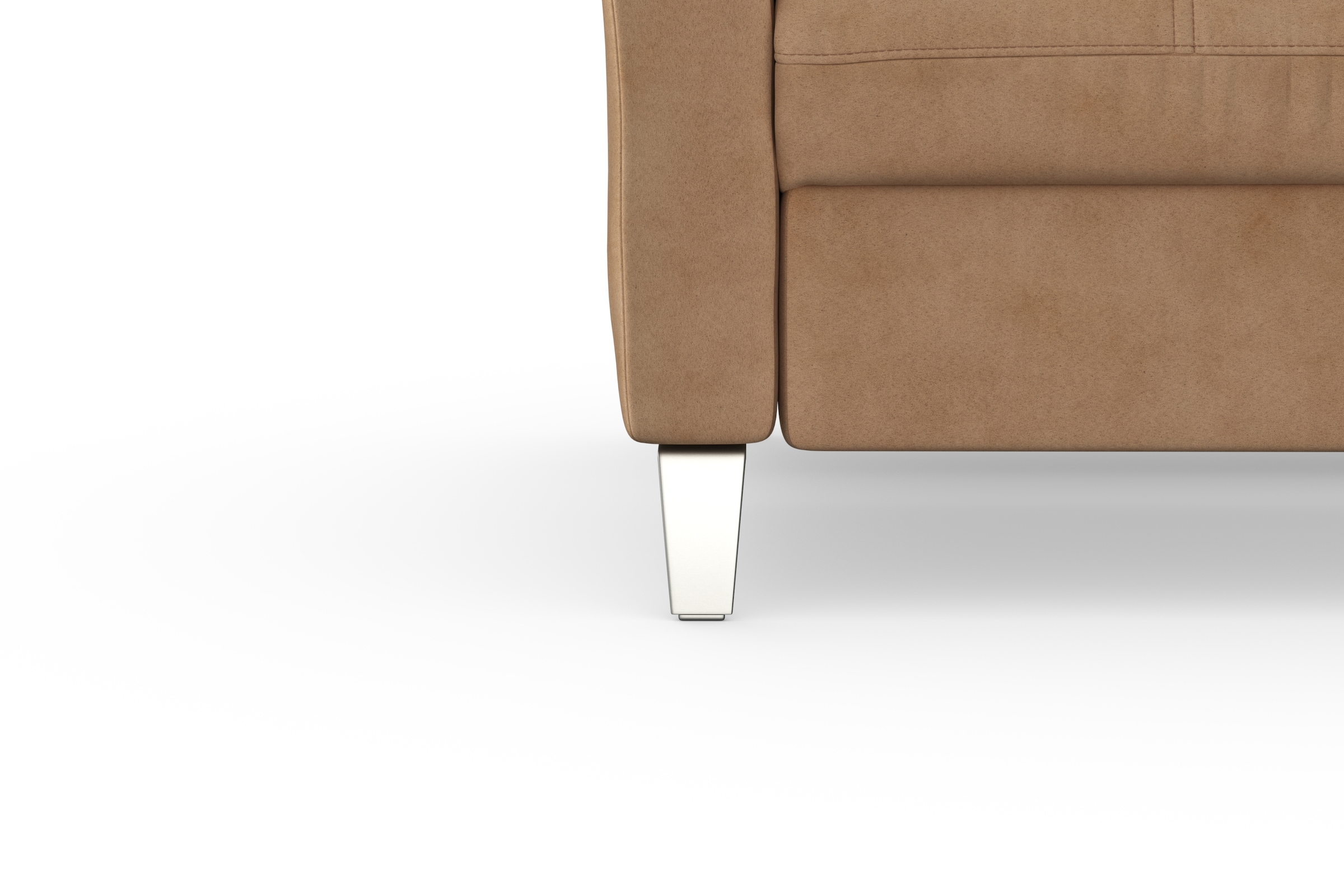 sit&more Ecksofa »Marano L-Form«, inklusive Kopfteilverstellung, wahlweise mit Bettfunktion, Bettkasten