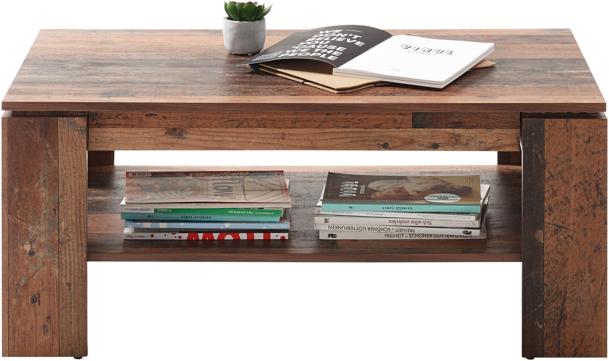 Stolkom Couchtisch »Harrison mit Schublade, Tisch im Old Style Dekor, BxHxT günstig online kaufen