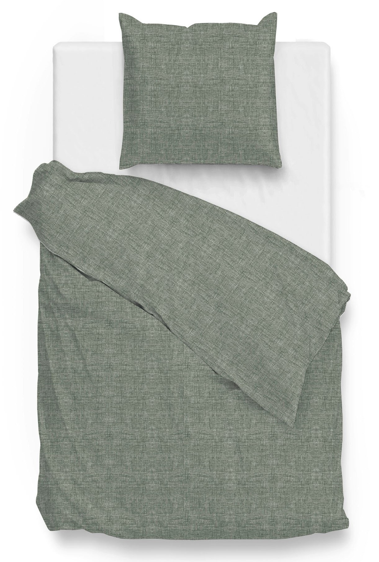 ZO HOME Bettwäsche »Lino« 2 Stk. tlg. Bettwäsche aus 100% Baumwolle, hochwe günstig online kaufen