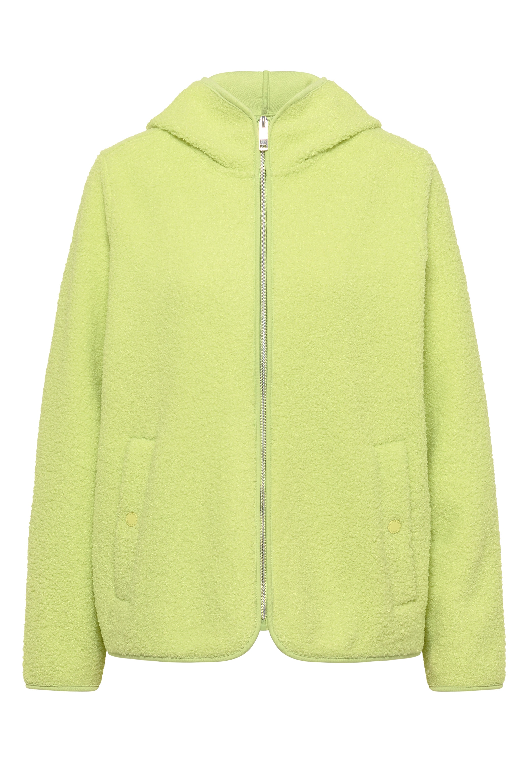 Cecil Kapuzenplüschjacke mit Kapuze weiche Teddy-Qualität, mit Kapuze