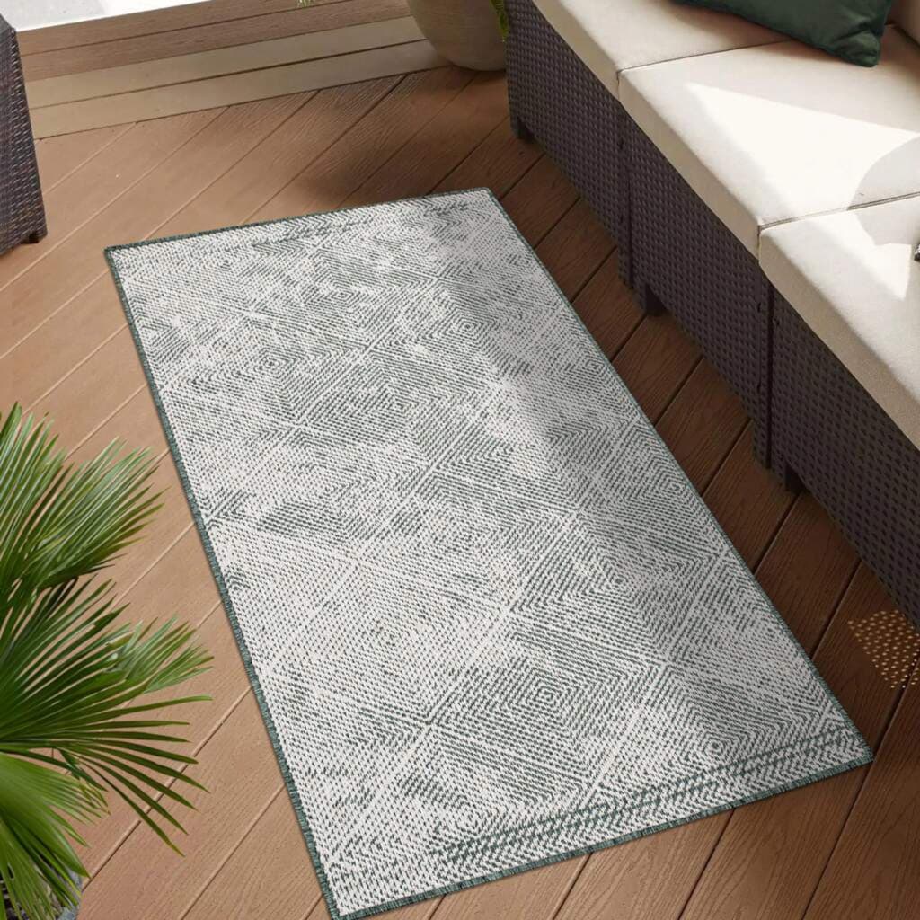 Carpet City Outdoorteppich »DUO RUG 5845«, rechteckig