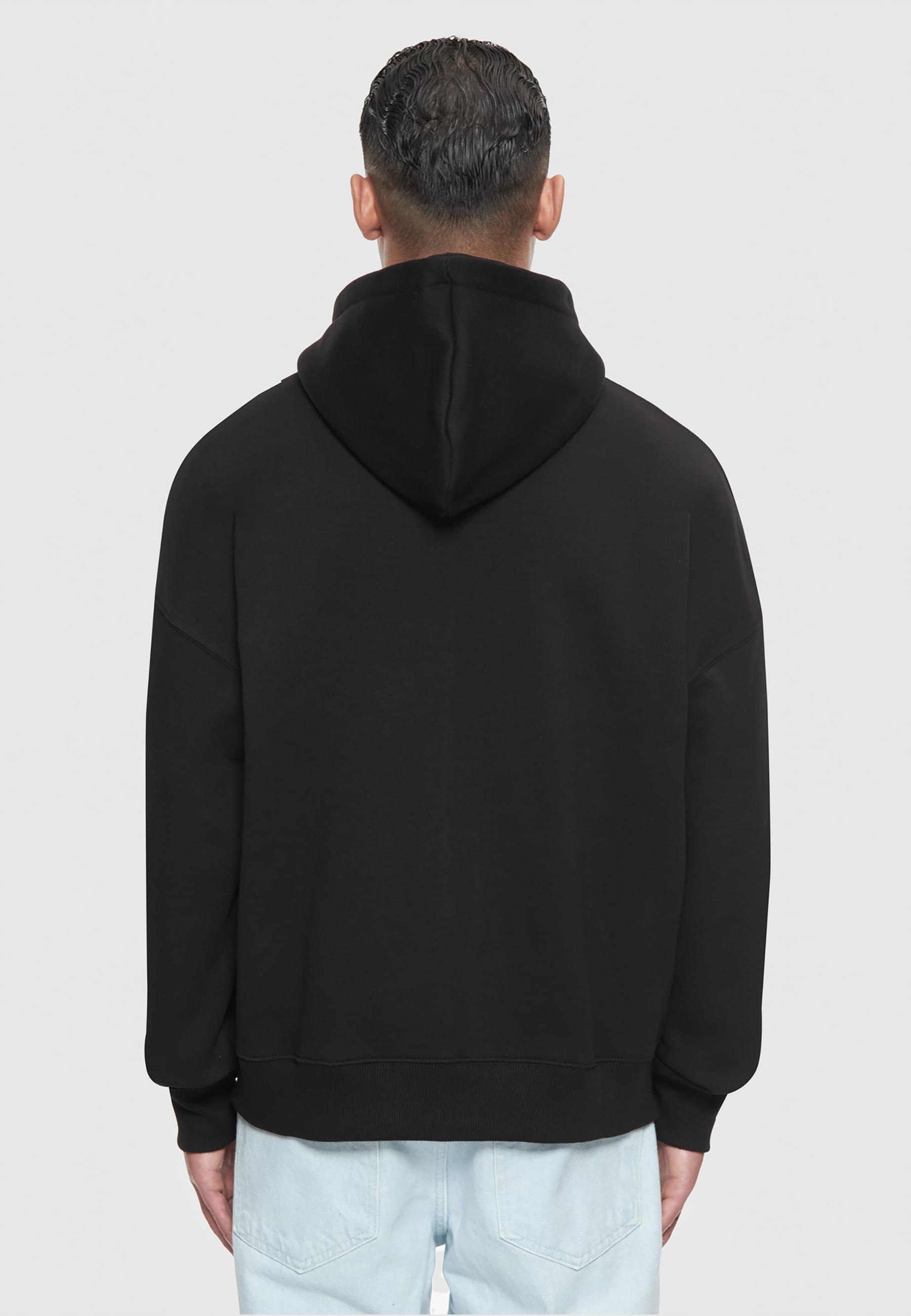 Dropsize Sweatjacke »Dropsize Herren Bazix Republiq Super Heavy Rib Zipper«