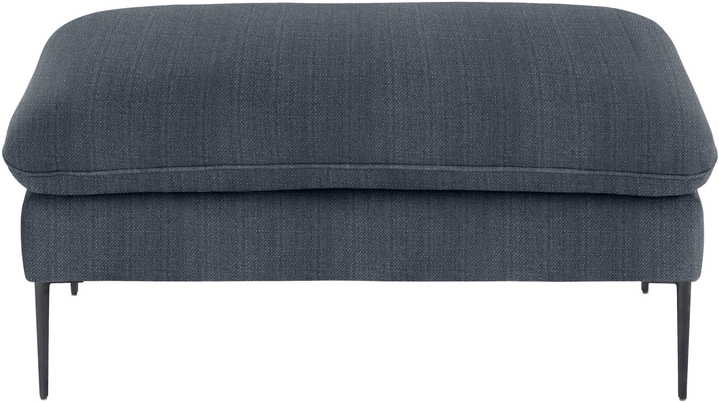 W.SCHILLIG Hocker »enjoy&MORE«, Füße schwarz pulverbeschichtet, Breite 106 cm