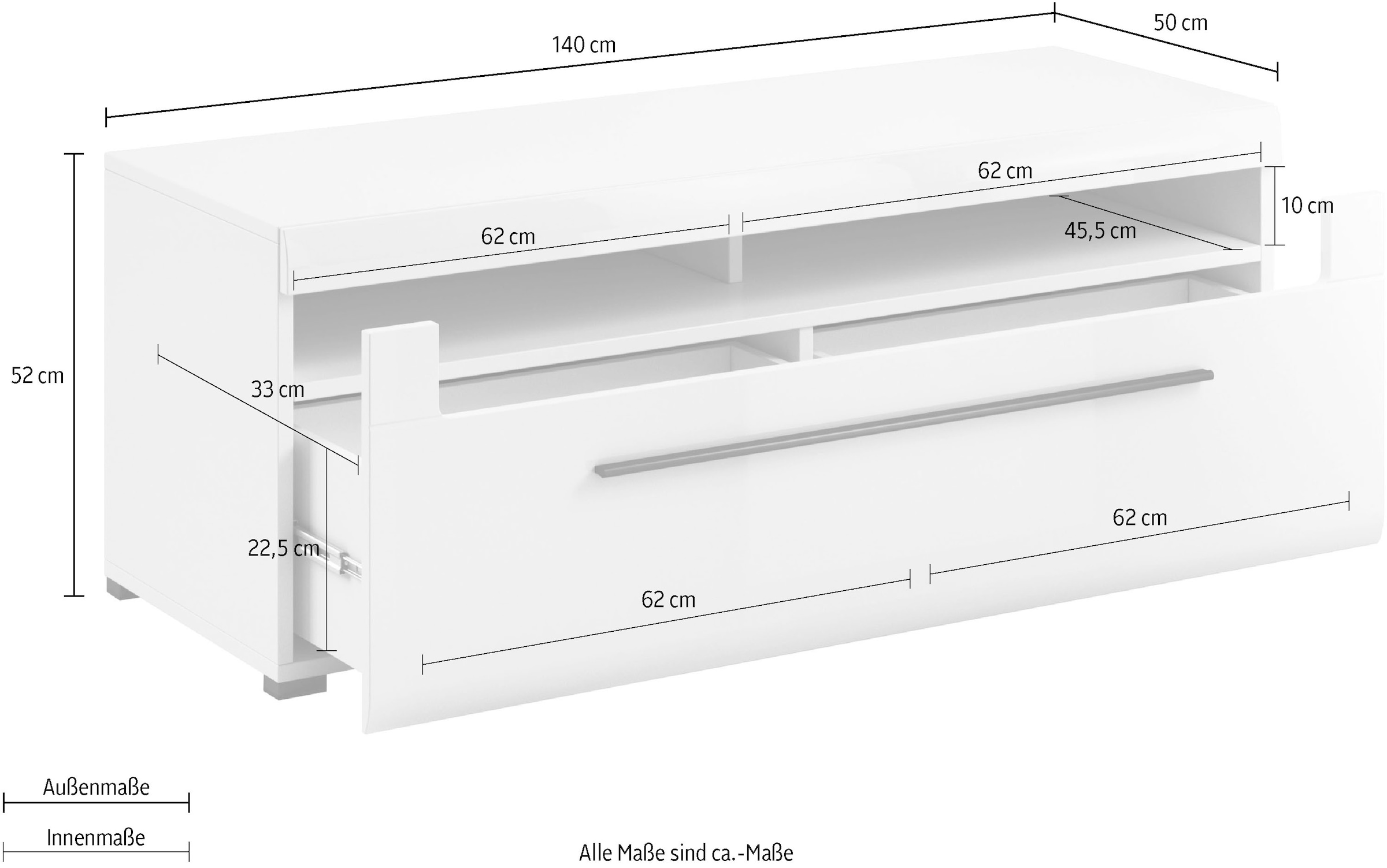 INOSIGN Lowboard »Tulsa«