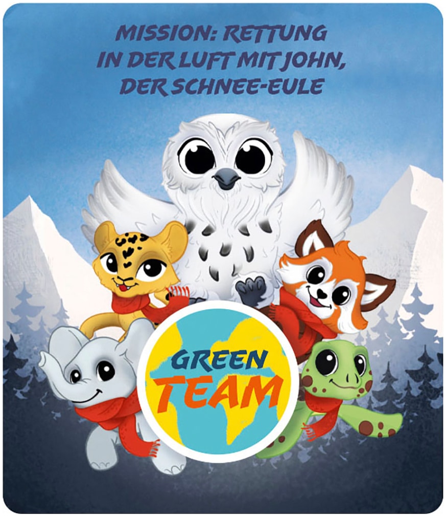 tonies Hörspielfigur »Green Team - Mission Rettung aus der Luft mit John, der Schnee-Eule«