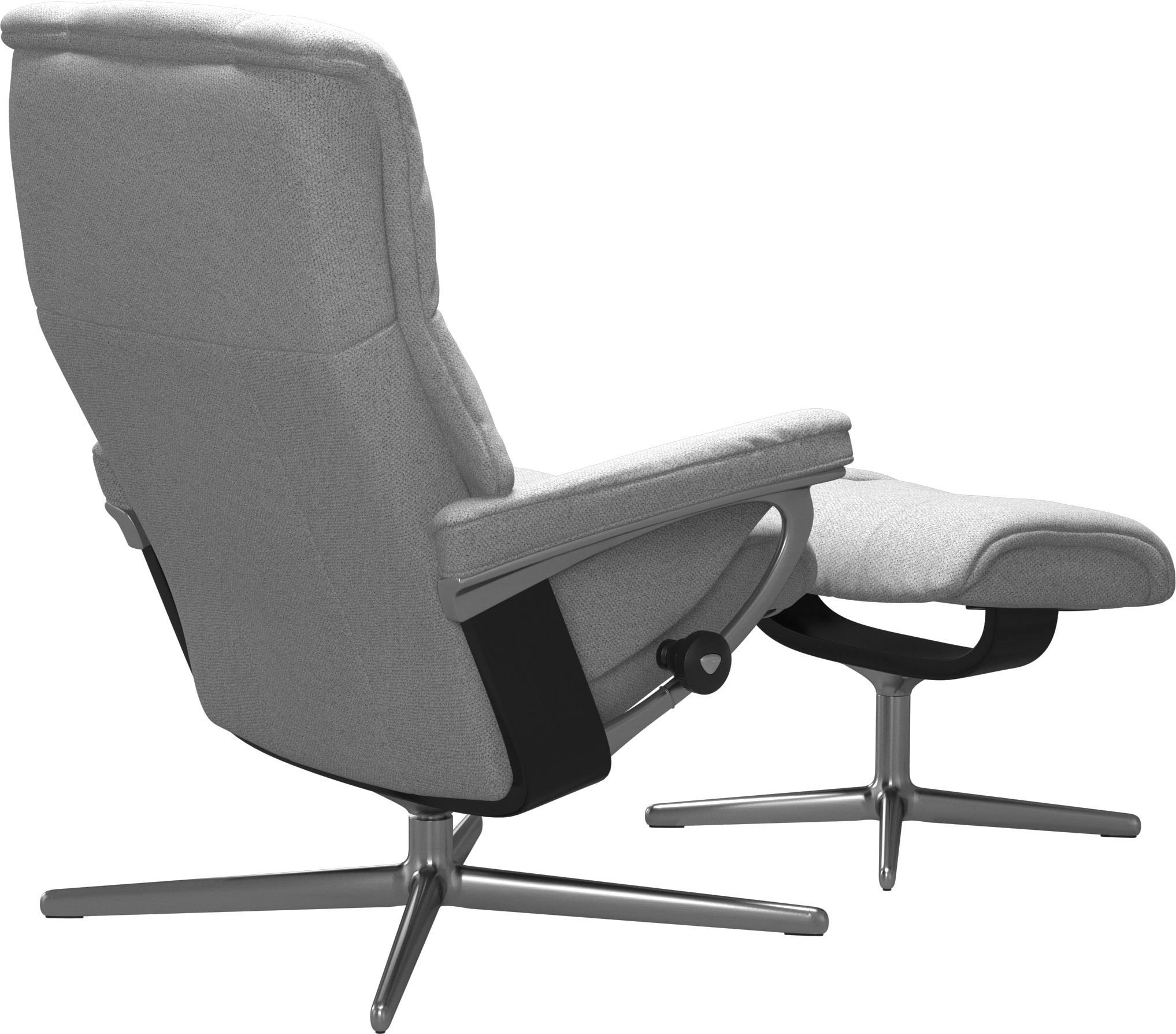 Stressless® Fußhocker »Mayfair«, mit Cross Base, Größe S, M & L, Holzakzent Schwarz