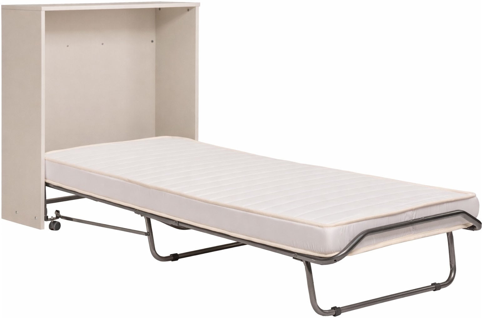 Home affaire Schrankbett »Sognum als Gästebett nutzbar, Wandklappbett in Kommodenoptik« in den Farben weiß, schwarz und kaschmir erhältlich,  inkl. Matratze, platzsparendes Klappbett, optimal für kleine Räume