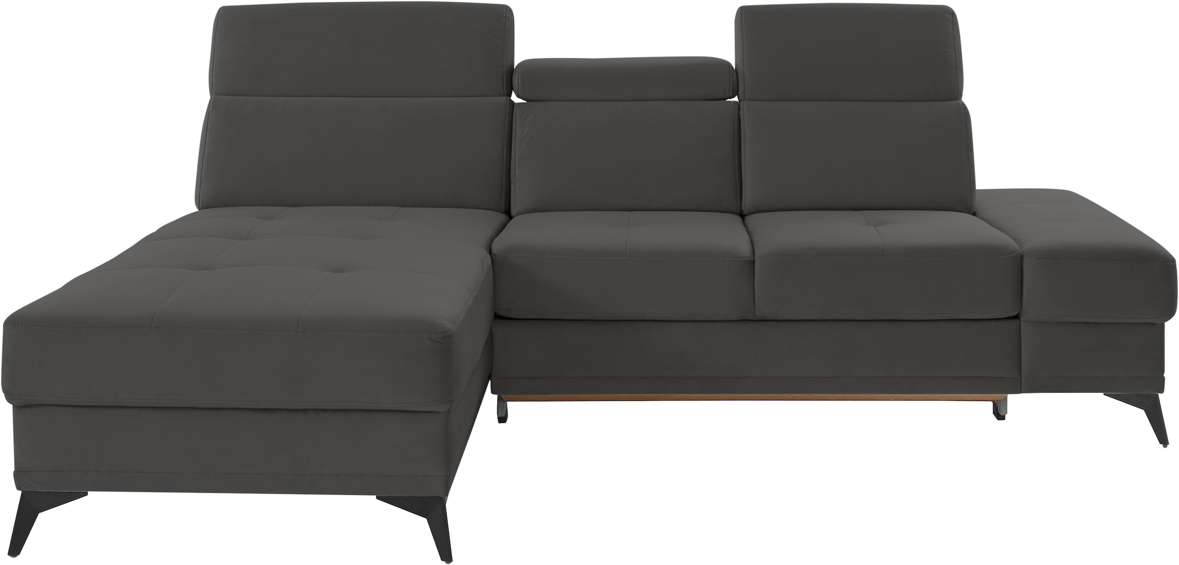 INOSIGN Ecksofa »Cardiz L-Form«, inkl.Kopfteilverstellung und Federkern wah günstig online kaufen