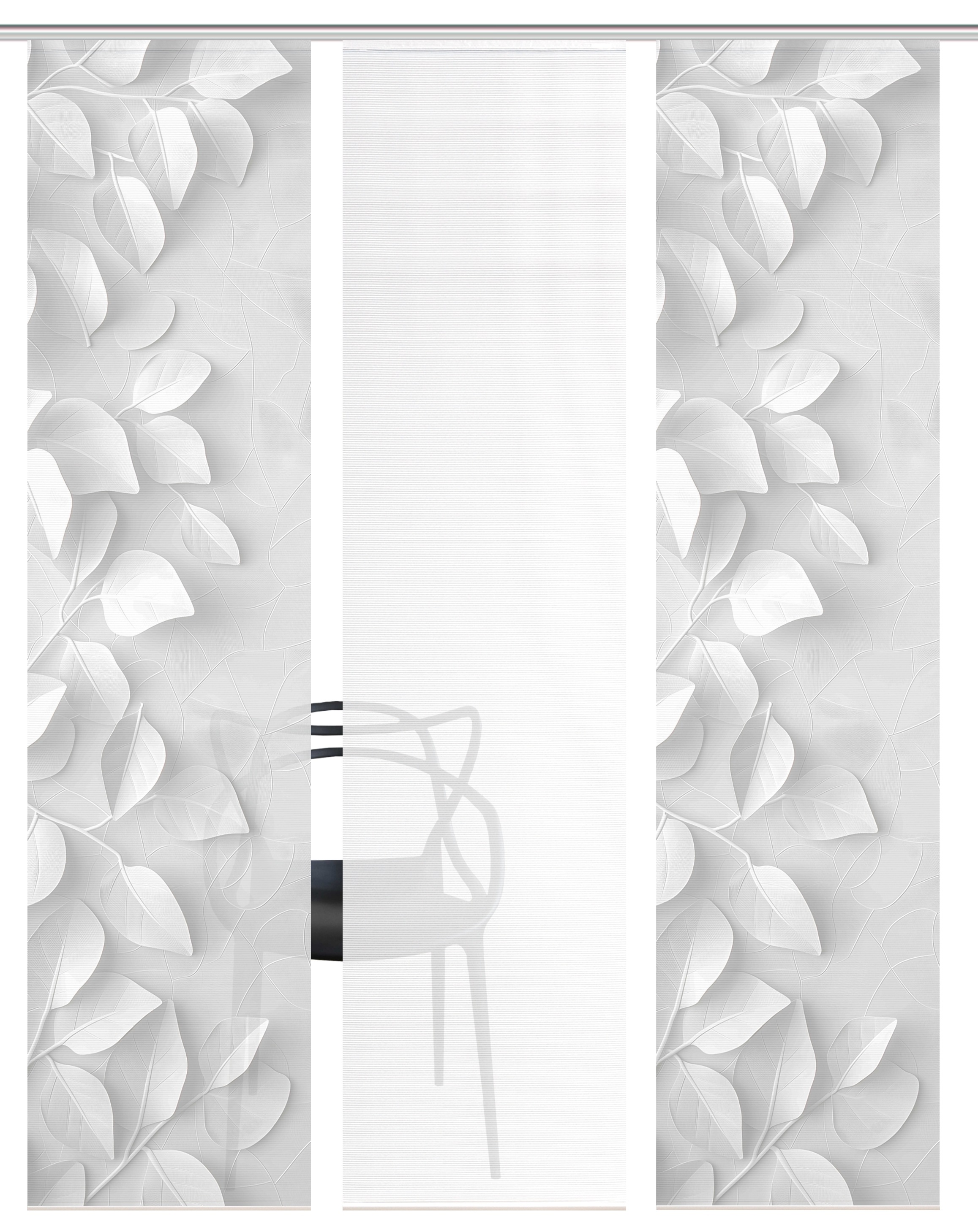 Vision S Schiebegardine »RIXA« Paneelwagen 3 Stk. tlg. Schiebevorhang,Bambu günstig online kaufen