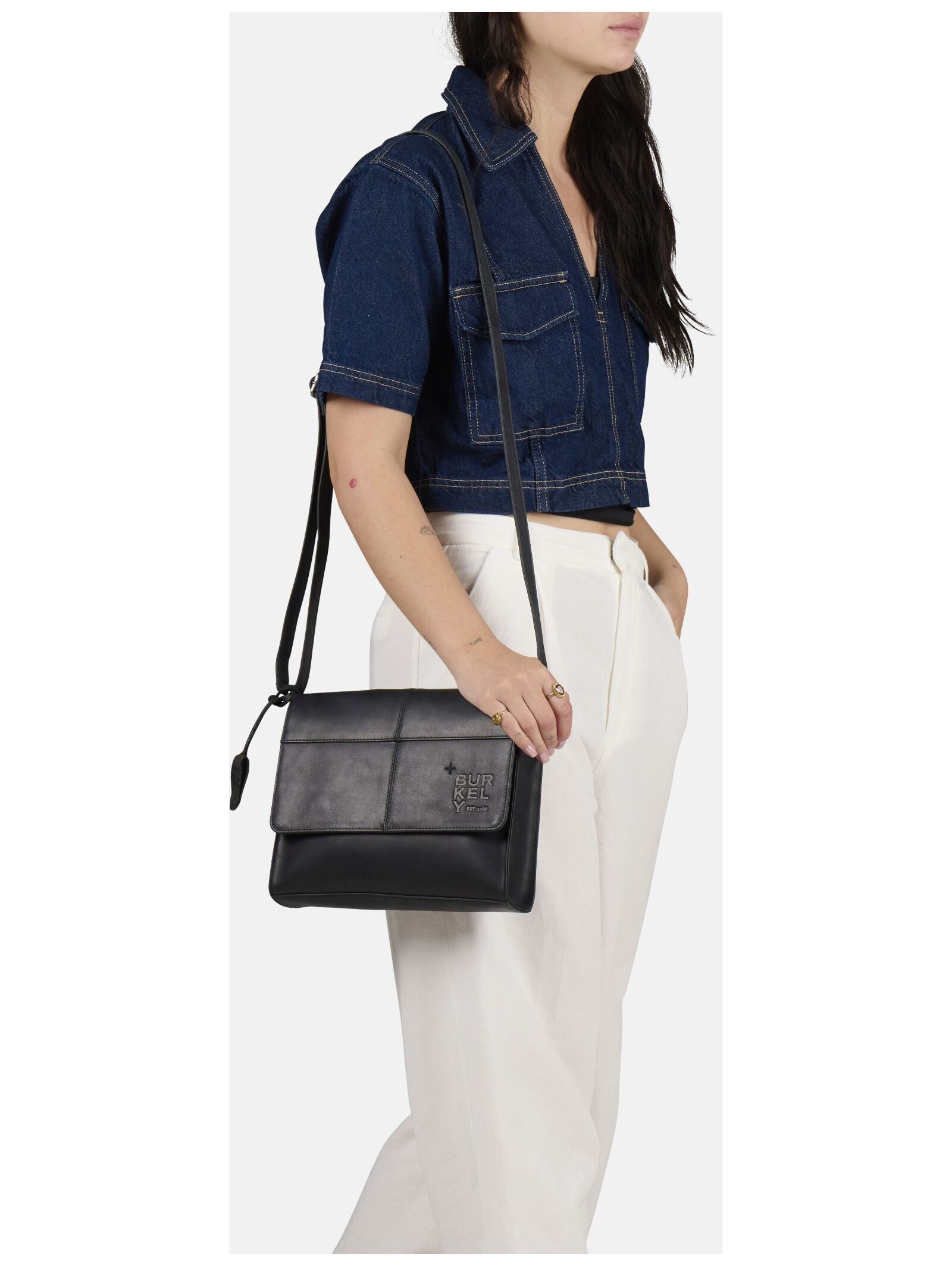Burkely Umhängetasche »BURKELY Taschen Leder«