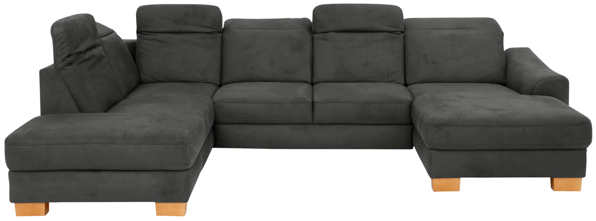 Home affaire Wohnlandschaft »Dundee U-Form« wahlweise mit Kopfteilverstellu günstig online kaufen