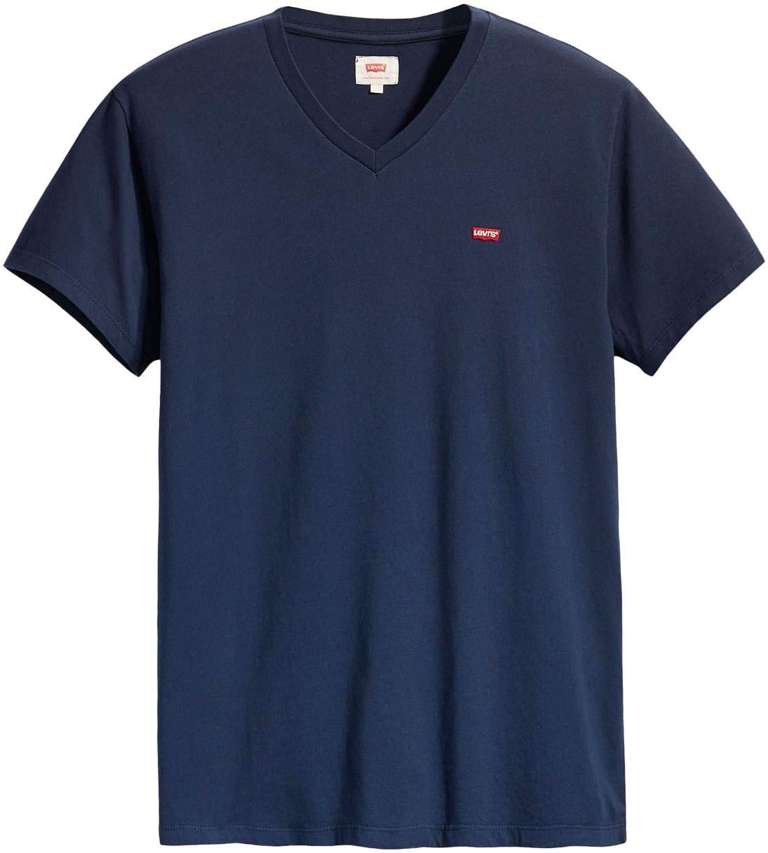 Levi's® V-Shirt »LE ORIGINAL HM VNECK«, mit Logostickerei