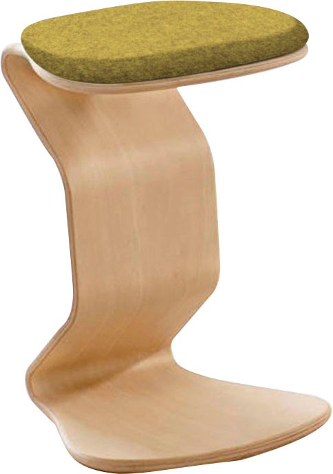 Mayer Sitzmöbel Sitzhocker "1116", (1 St.), NEST NATURE Hocker medium mit f günstig online kaufen