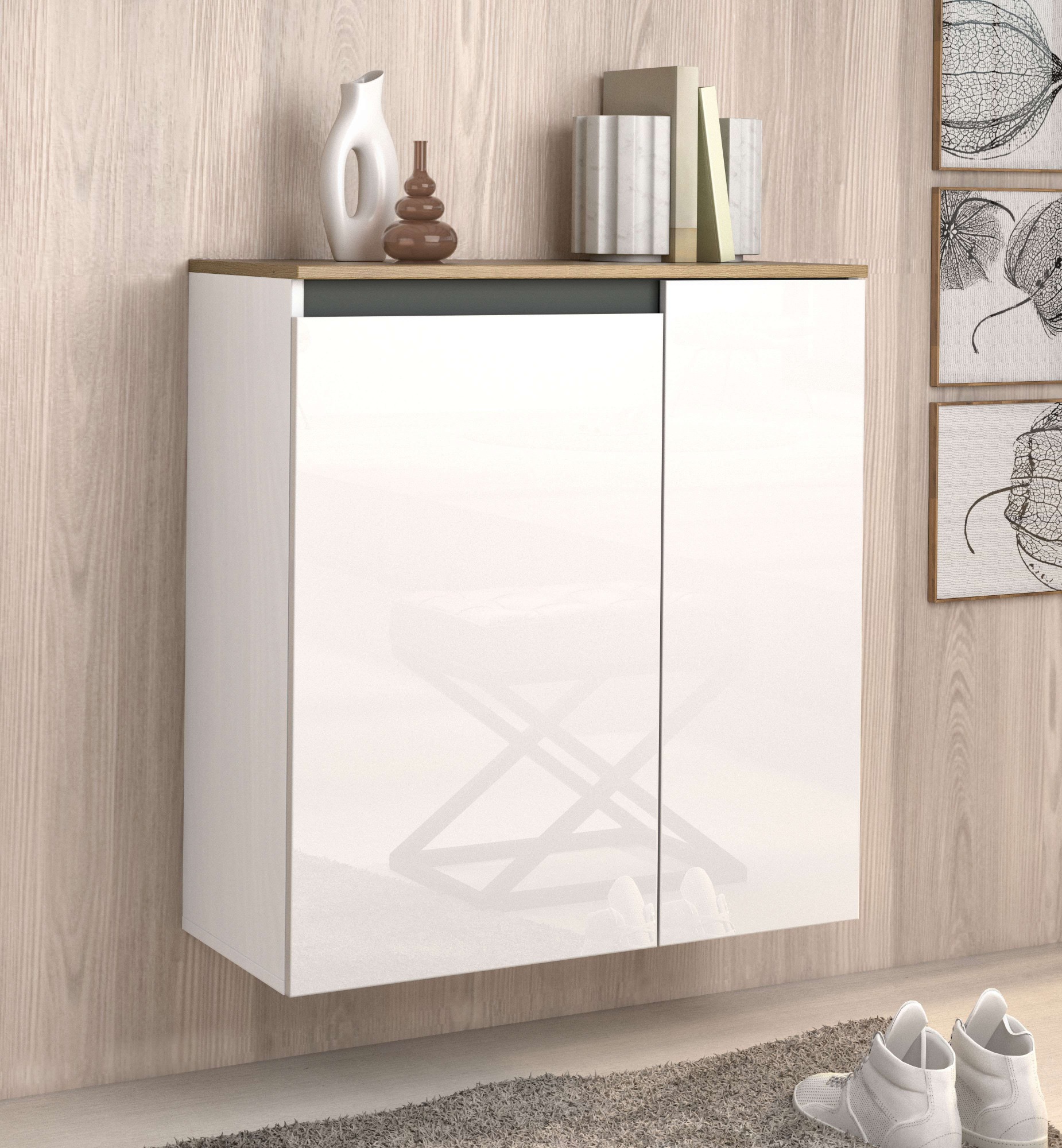 INOSIGN Schuhschrank »Zippo, Schuhkommode,Schuhregal,Made in Italy,hängend« günstig online kaufen