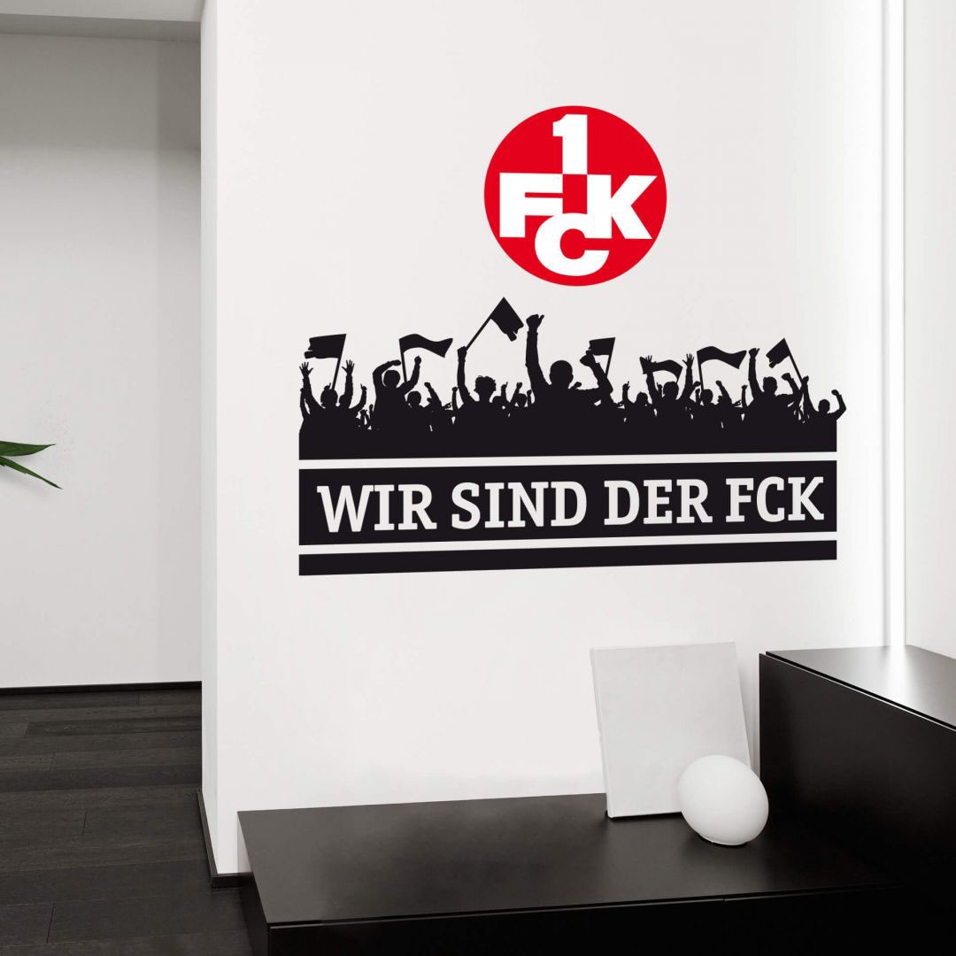 Wall-Art Wandtattoo »Wir sind St.) mit auf Rechnung Logo«, der kaufen FCK (1