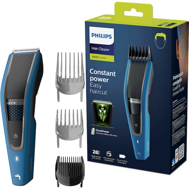 Philips Haarschneider »Series 5000 HC5612/15«, 3 Aufsätze, Trim-n-Flow Pro,  28 Längeneinstellungen online bestellen