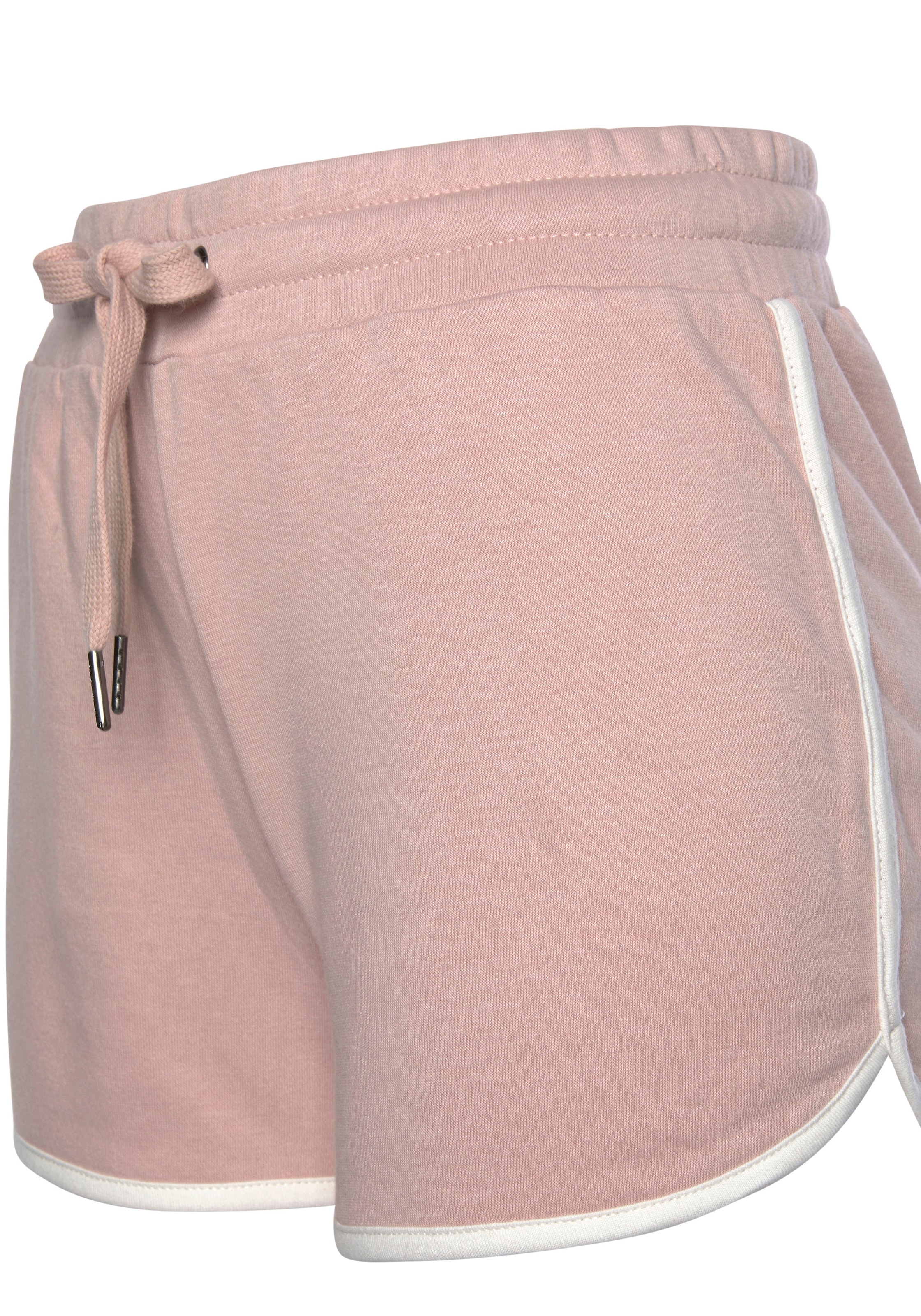 LASCANA Relaxshorts, mit Kontrastpaspeln, Loungewear