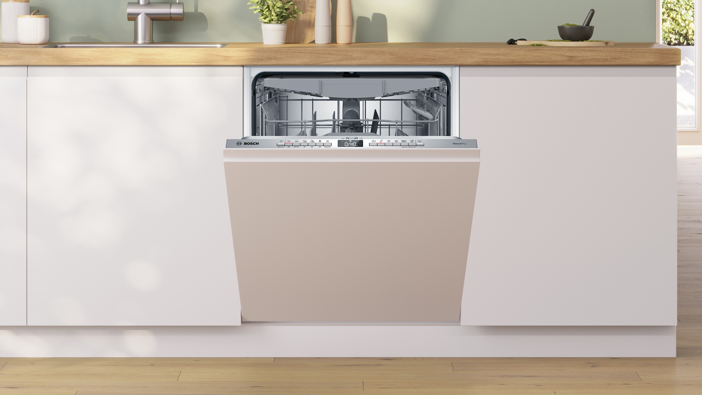BOSCH vollintegrierbarer Geschirrspüler XXL, Serie 4 »SBH4ECX28E«, 14 Maßge günstig online kaufen