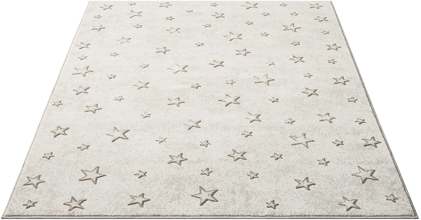 Carpet City Kinderteppich »MARA725«, rechteckig, 11 mm Höhe, Kinderzimmer, Kurzflor,robust,Tiere, Spielzimmer