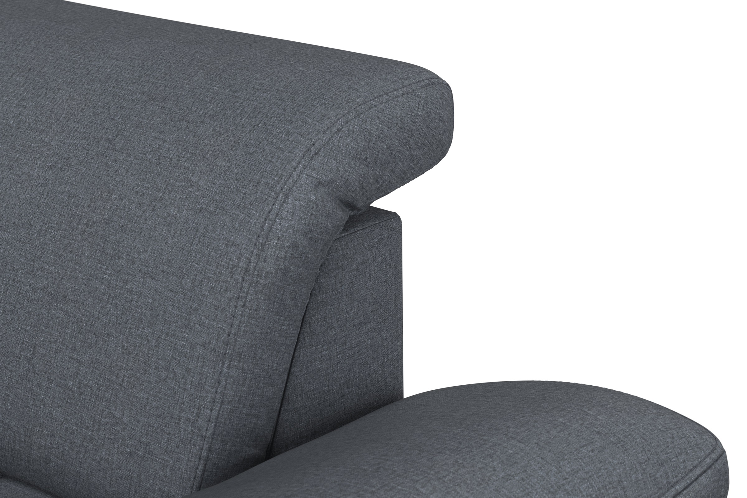 sit&more Ecksofa »Cool L-Form«, wahlweise mit Kopfteilverstellung und Vorziehsitz, motorisch