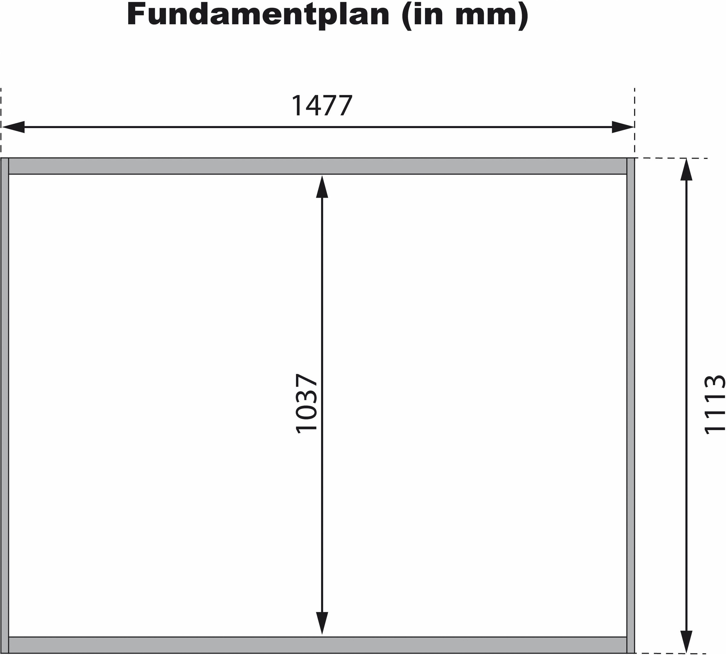 Karibu Fasssauna »Quadro 0« verschiedene Varianten