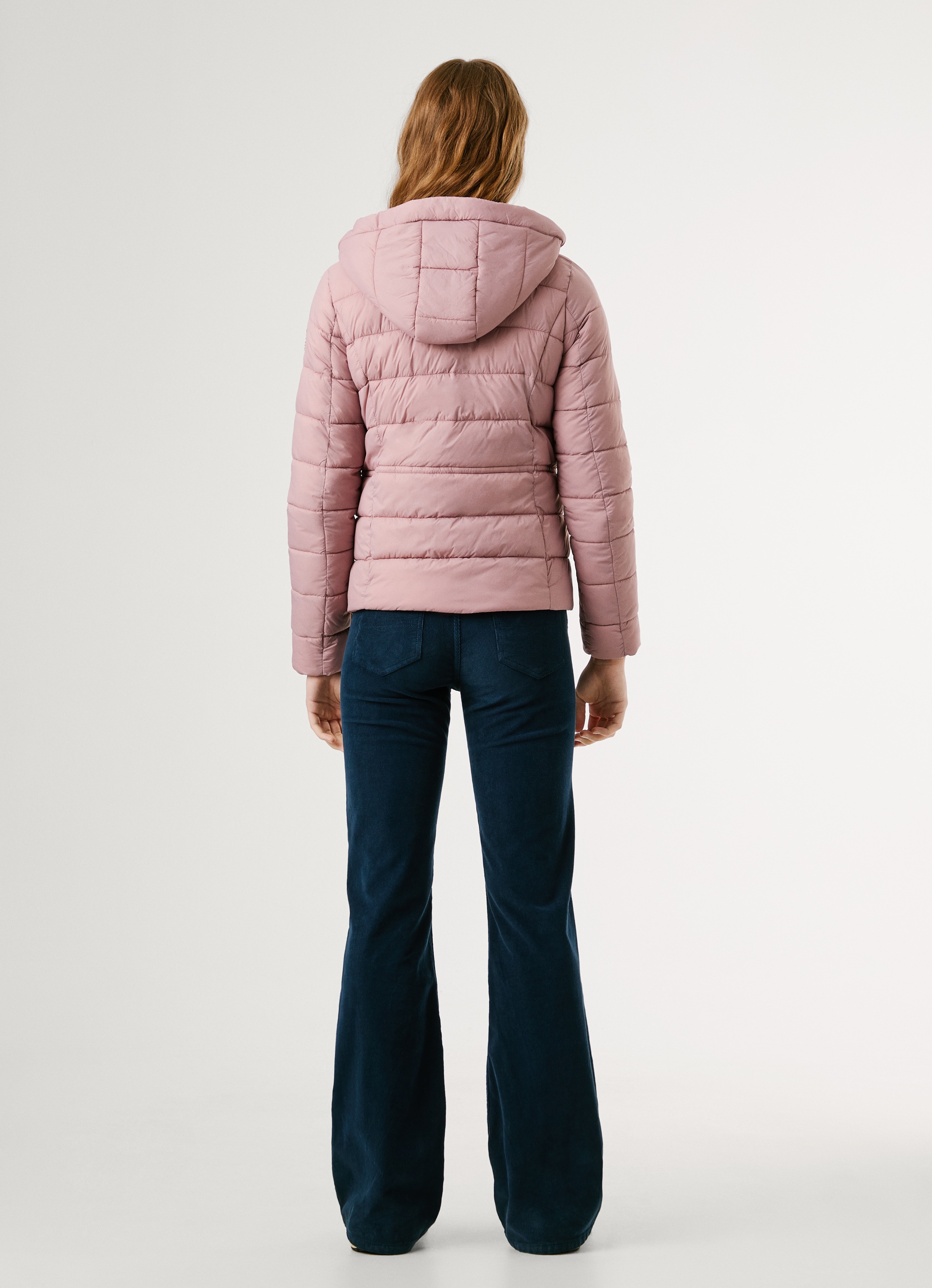 Pepe Jeans Steppjacke »SALLY SHORT« mit Kapuze tailliert, mit verstellbarem Kordelzug