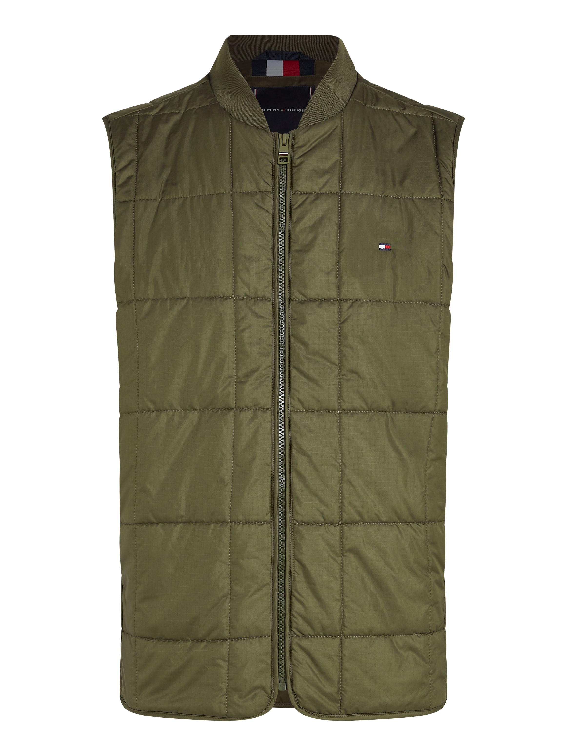 Tommy Hilfiger Steppweste »SQUARE QUILTED VEST«, Mit Rundhalsausschnitt