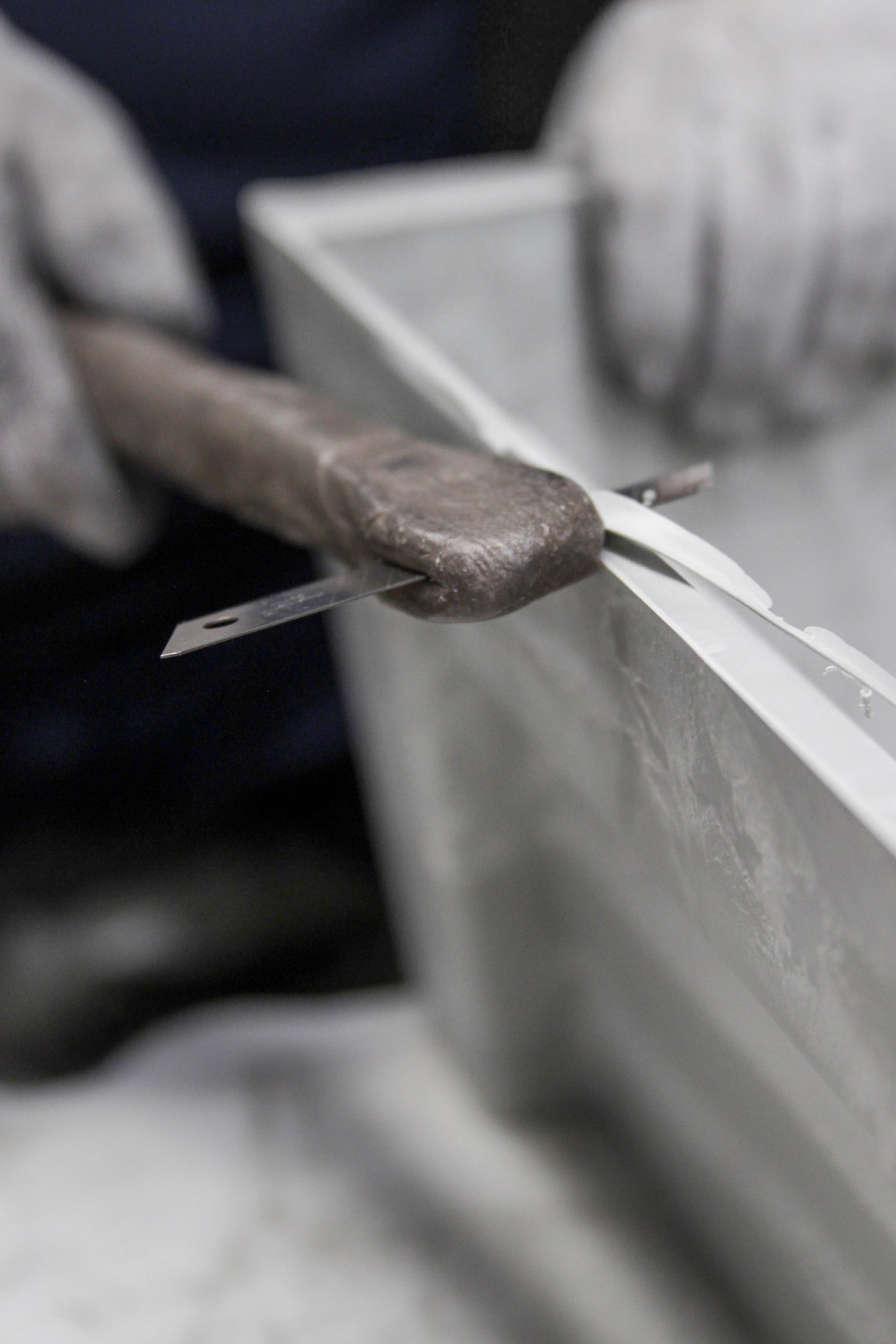 ECOPOTS Blumentopfuntersetzer »SQUARE SAUCER Grey« BxTxH: 18x18x2,5 cm