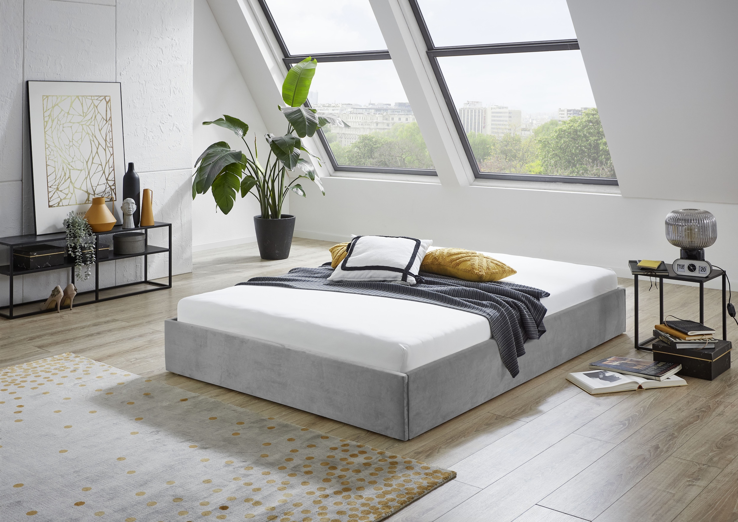 Westfalia Schlafkomfort Polsterbett "Osaka" auch ohne Matratze erhältlich o günstig online kaufen