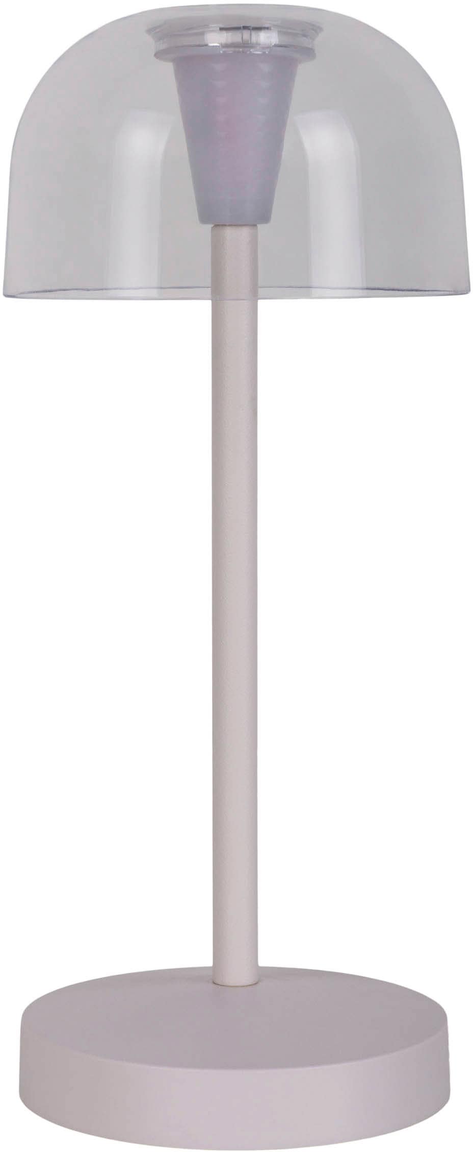 näve LED Tischleuchte »Gomba 18,5 cm«, 2er-Set, Leuchtmittel LED-Modul | LED fest integriert, über USB-Kabel aufladbar, Memoryfunktion, stufenlos dimmbar