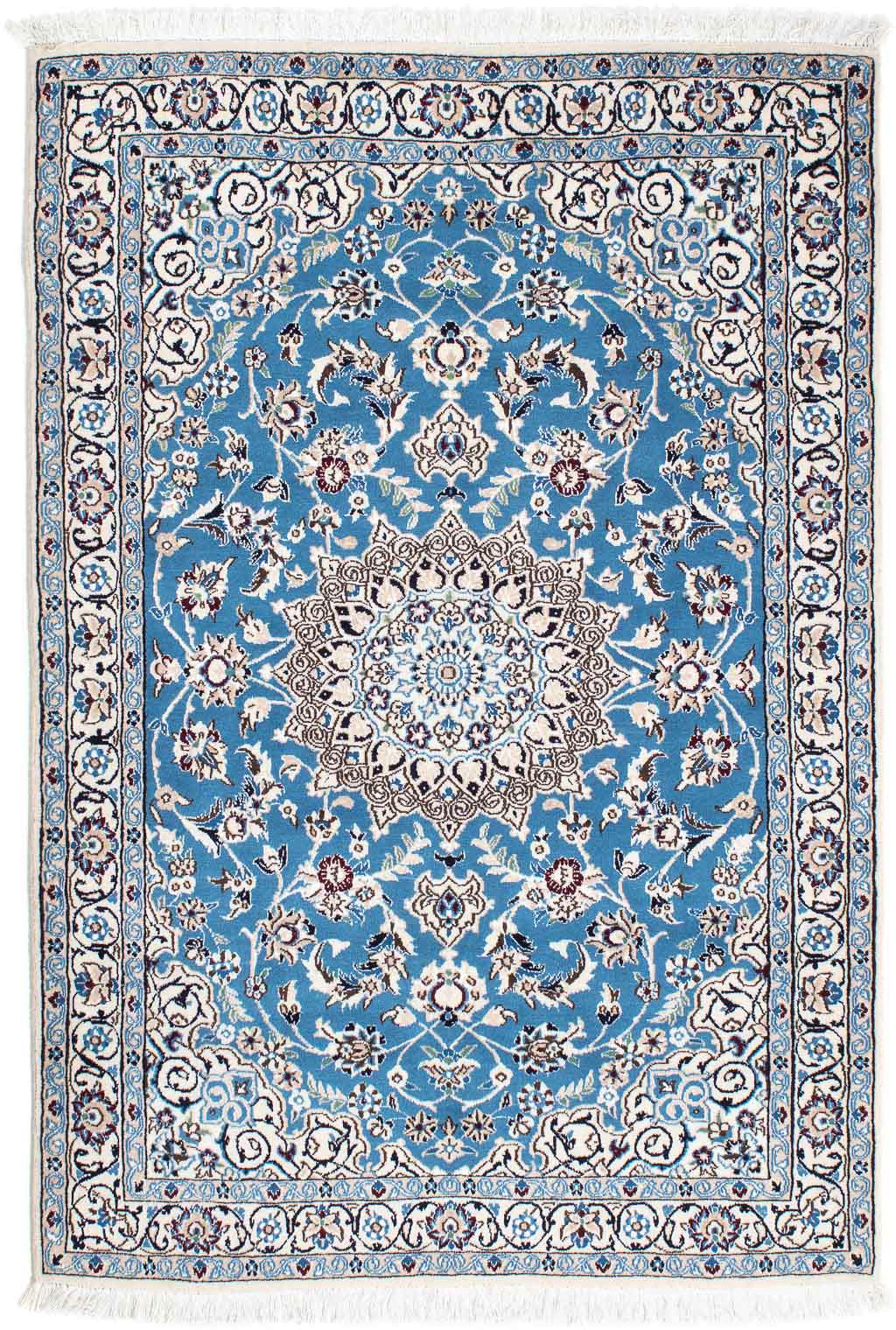 morgenland Orientteppich »Perser - Nain - Royal - 172 x 112 cm - blau«, rec günstig online kaufen