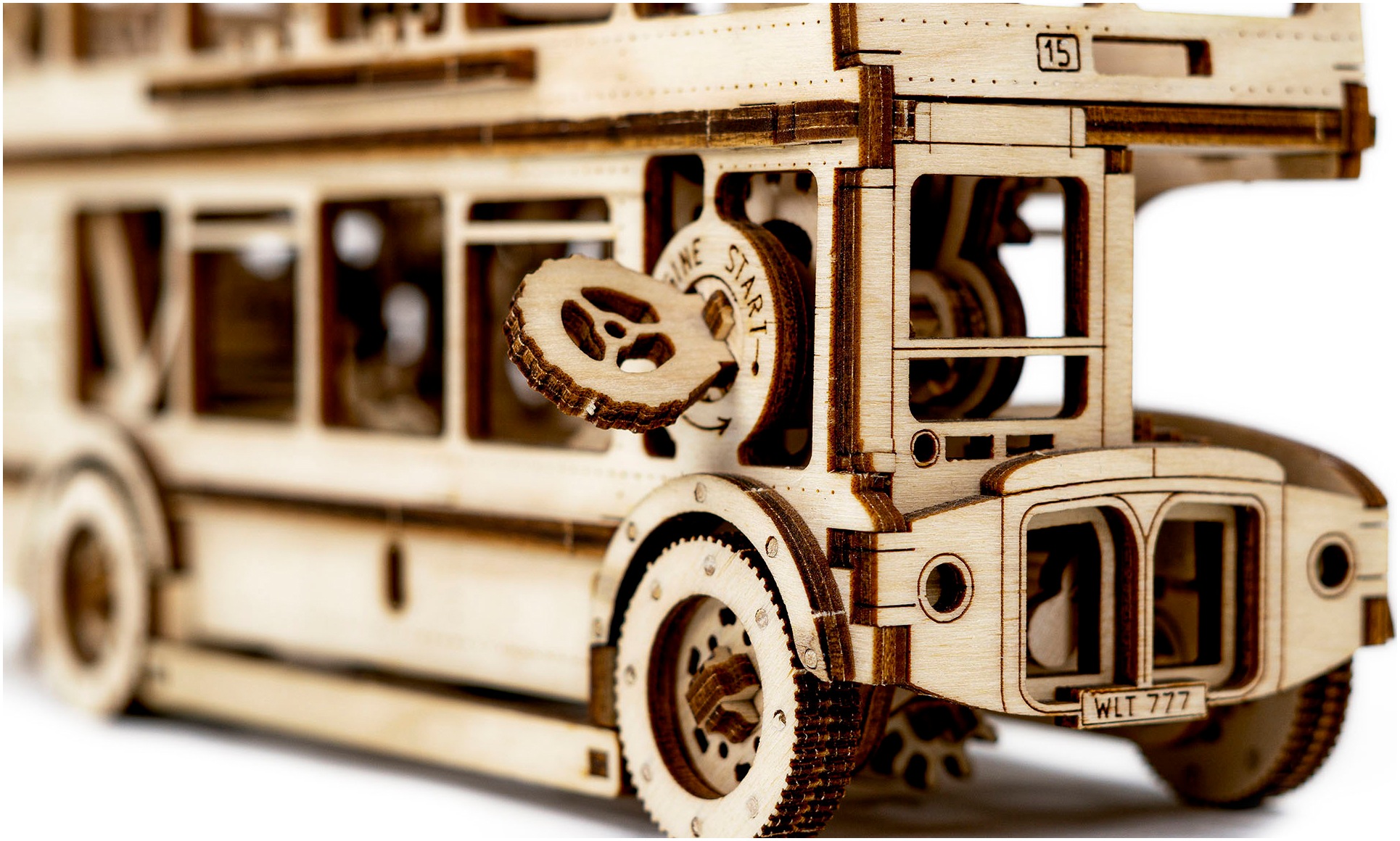 Revell® Modellbausatz »Revell Tiny Adventures, London Bus« 1:40 Made in Europe