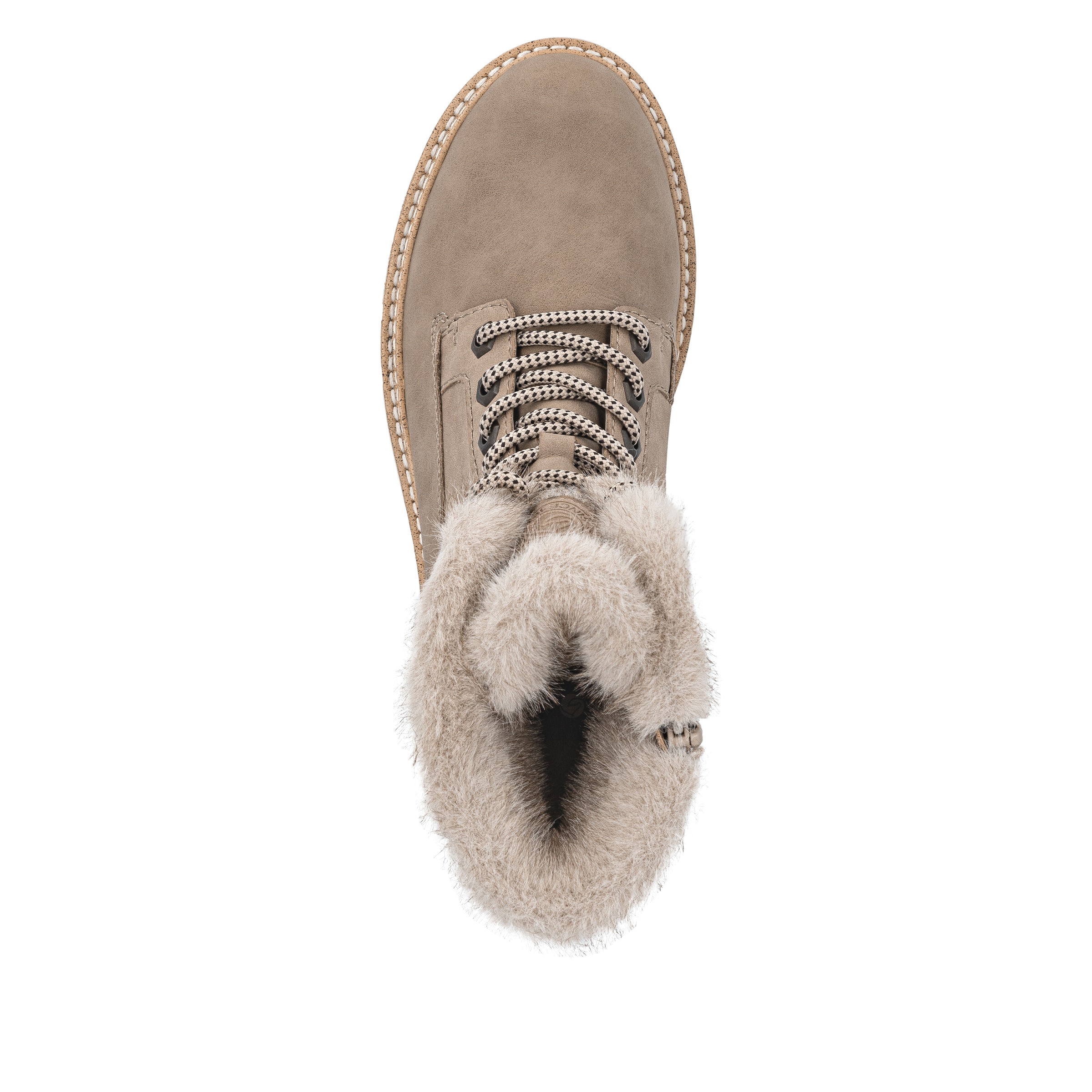 Remonte Winterstiefelette »Elisabeth Hurley-Collection«, Schnürboots mit wasserabweisender TEX-Membran und Fiber Grip