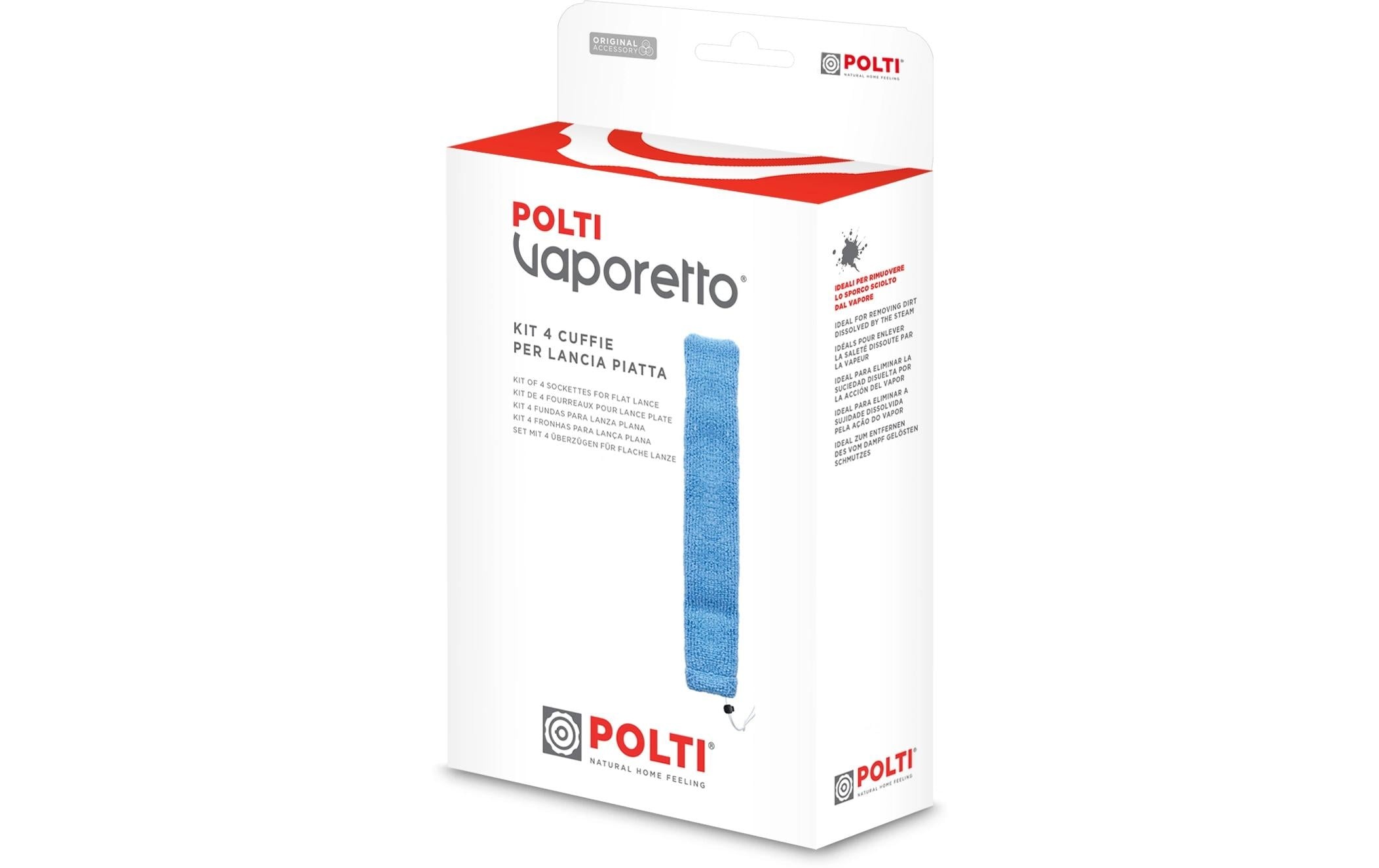 Polti Wischbezug »für flache Lanze« (Mikrofaser Tuch-Set