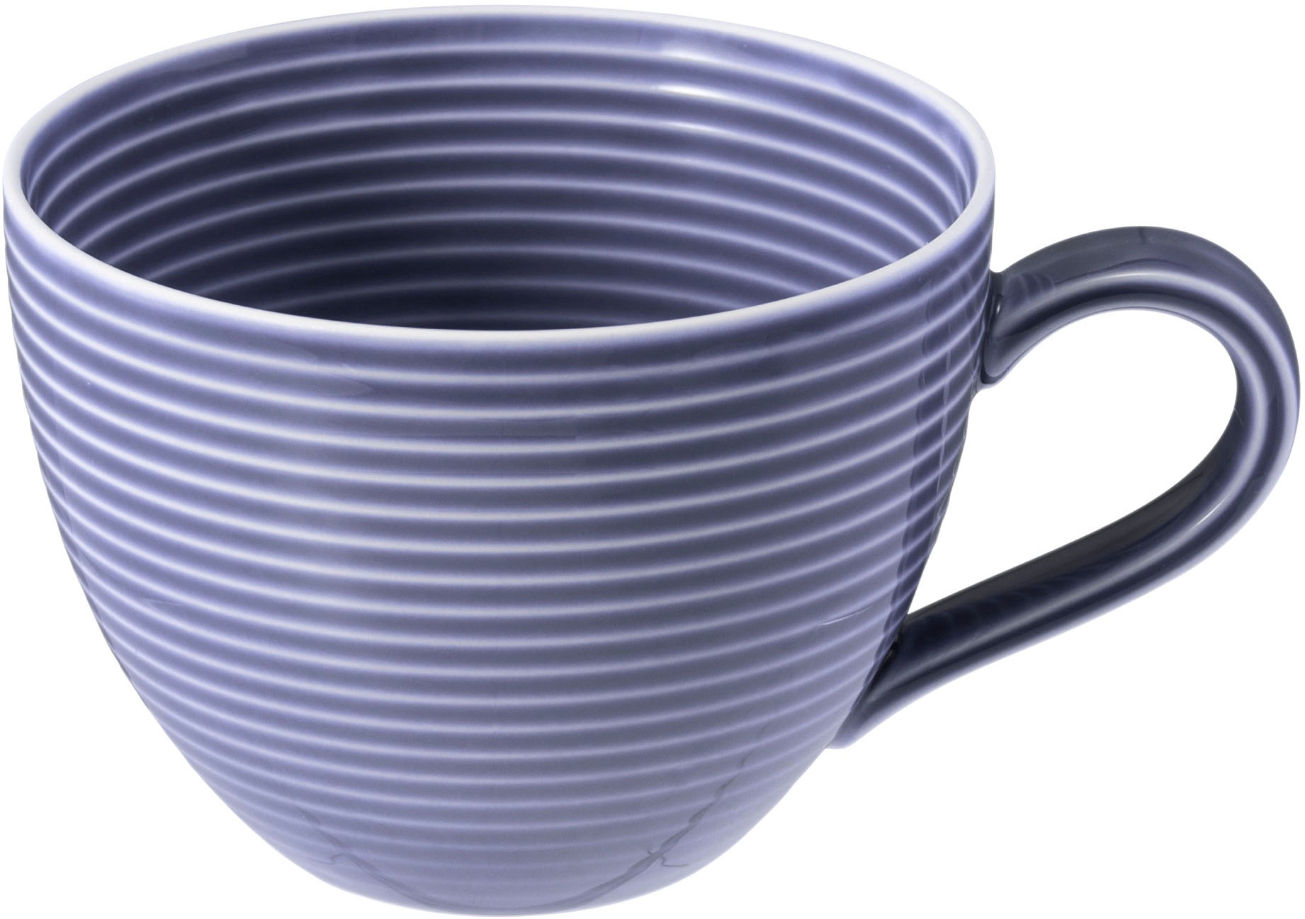 Seltmann Weiden Kaffeeservice »Geschirr-Set, 18 Teile, Beat«, (Set, 18 tlg., 6x Kaffeeobertasse, 6x Kombi-Untertasse, 6x Frühstücksteller), Tassen, Untertassen, Teller, Made in Germany, 18 Teile, für 6 Personen