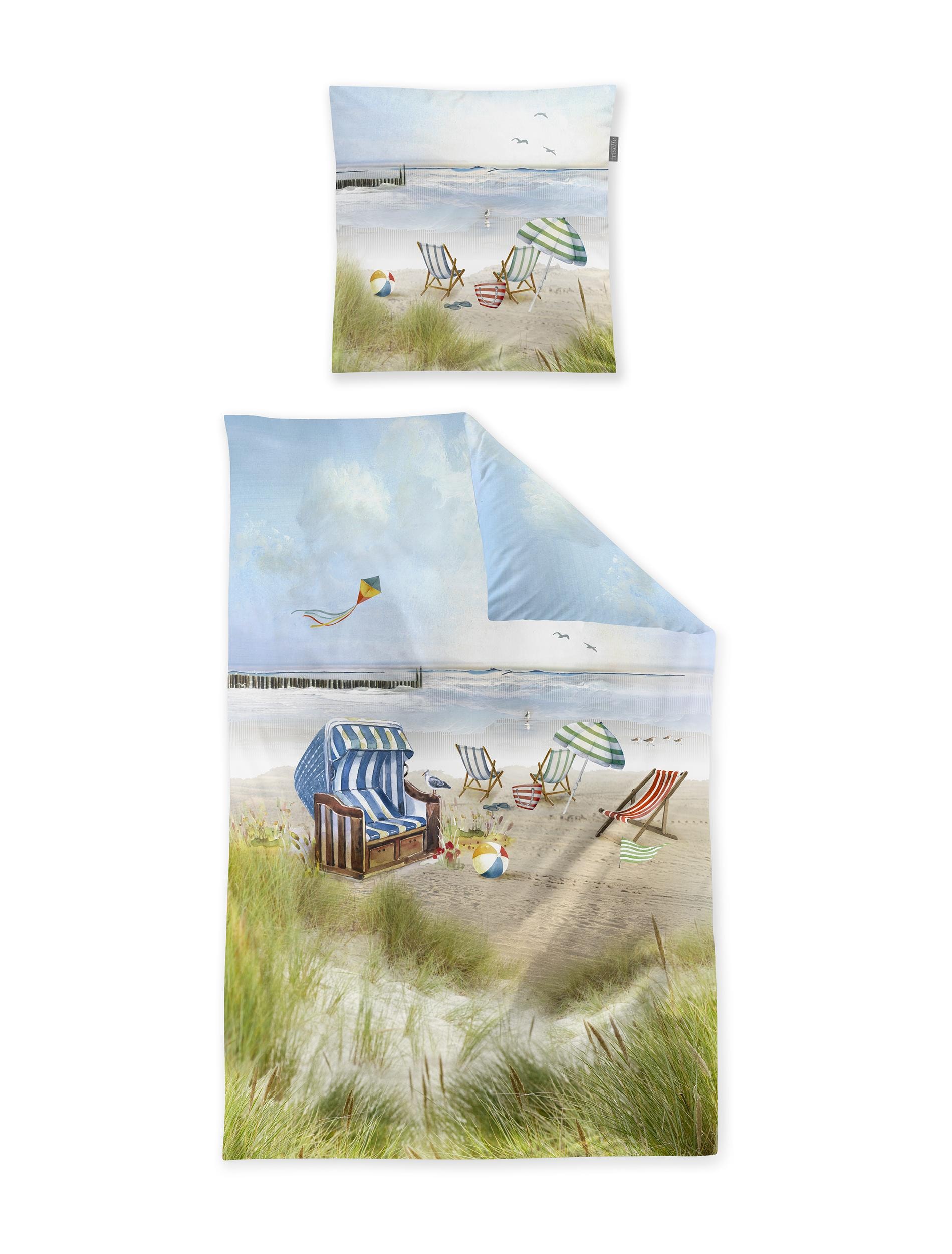 Irisette Bettwäsche »Wave 8699« 2 anschmiegsam und atmungsaktiv, Ganzjahresqualität