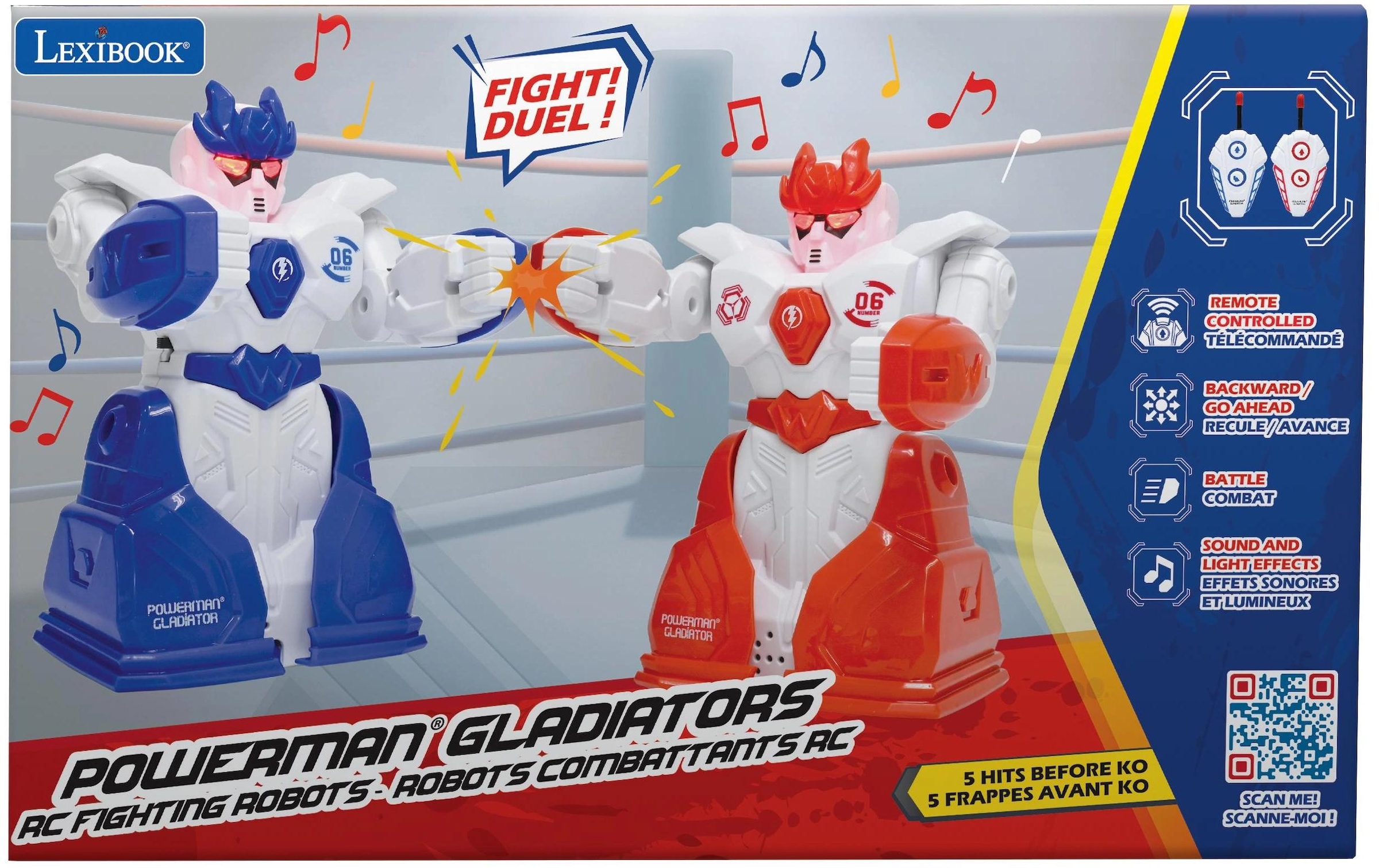 Lexibook® Roboter »Kampfroboter Powerman Gladiators«