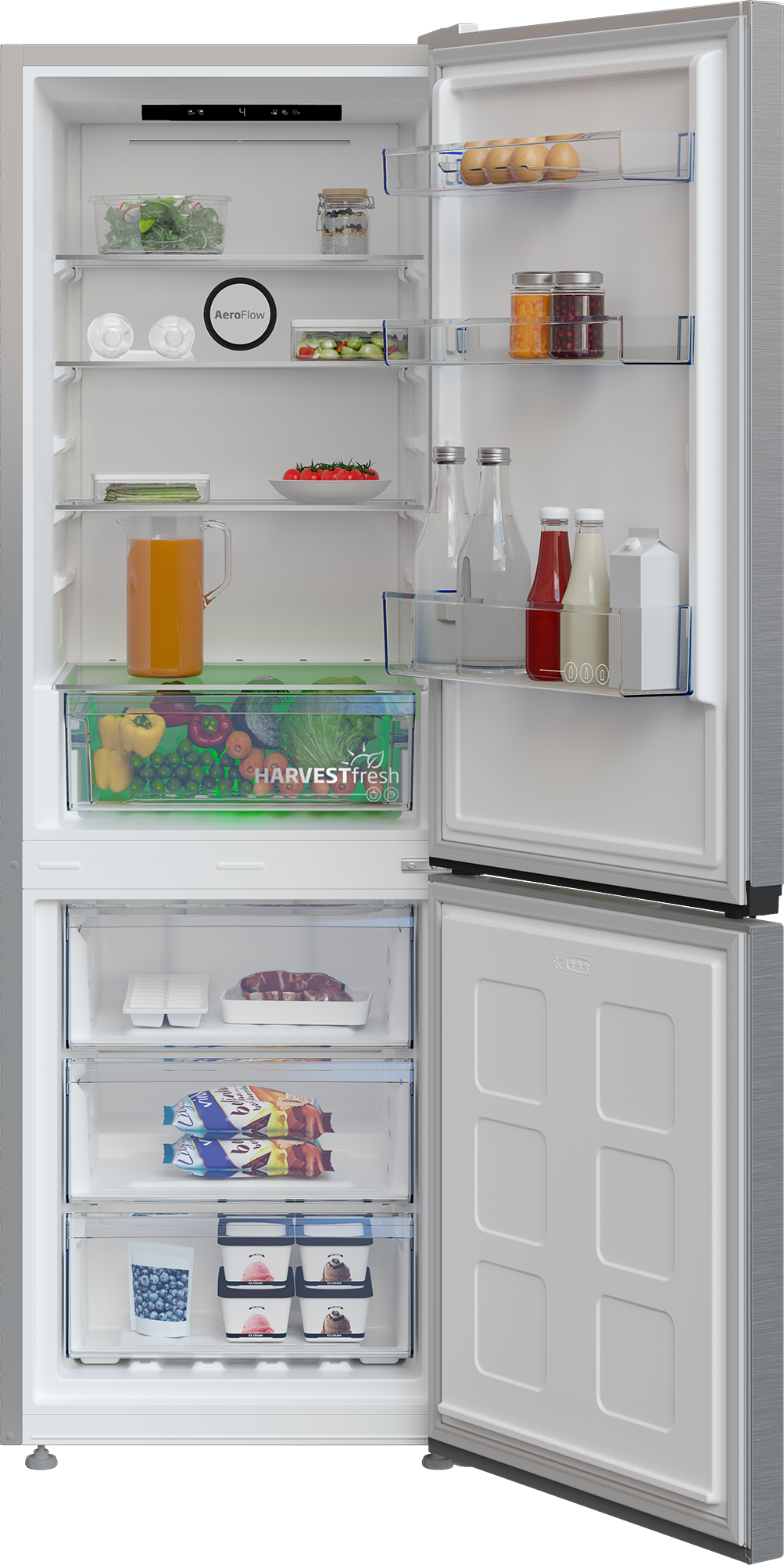 BEKO Kühl-/Gefrierkombination »B5RCNA346HXB« günstig online kaufen