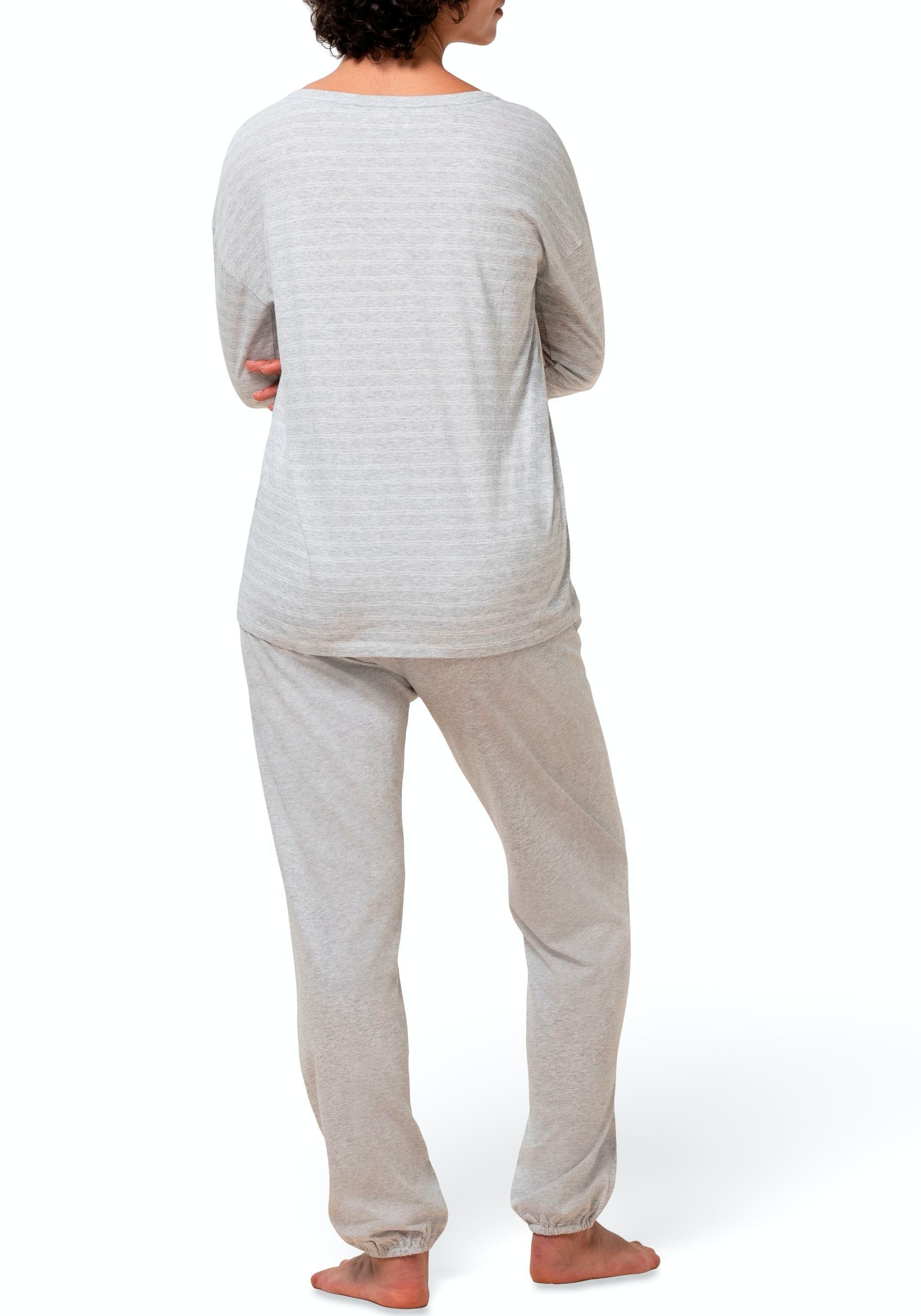 Triumph Pyjama »Sets PK LSL 10 X«, (2 tlg.), Damen-Schlafanzug, gestreift