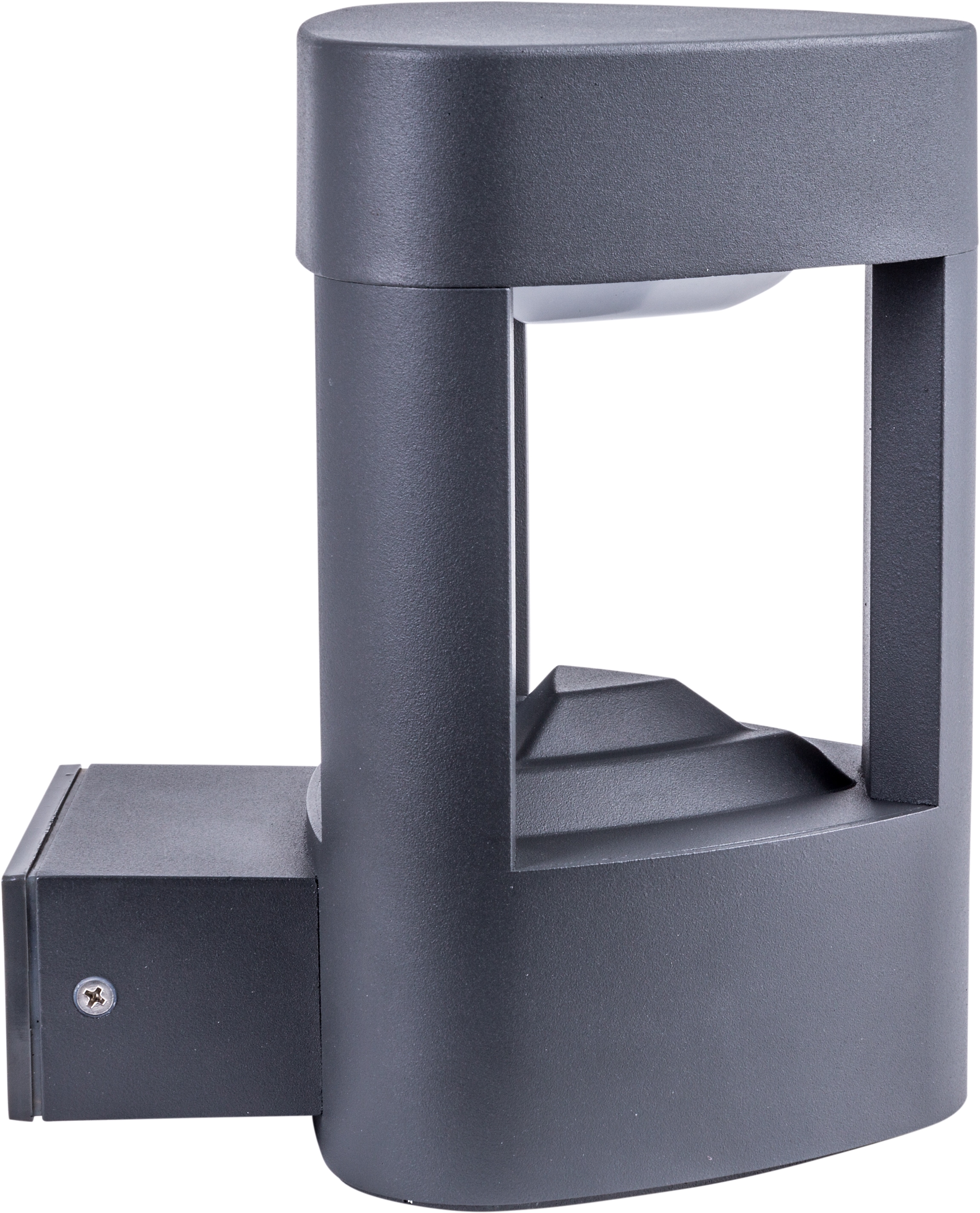 HEITRONIC LED Wandleuchte »Maryland«, 1 flammig, Leuchtmittel LED-Modul | LED fest integriert, anthrazit, Wandlampe, Außenleuchte
