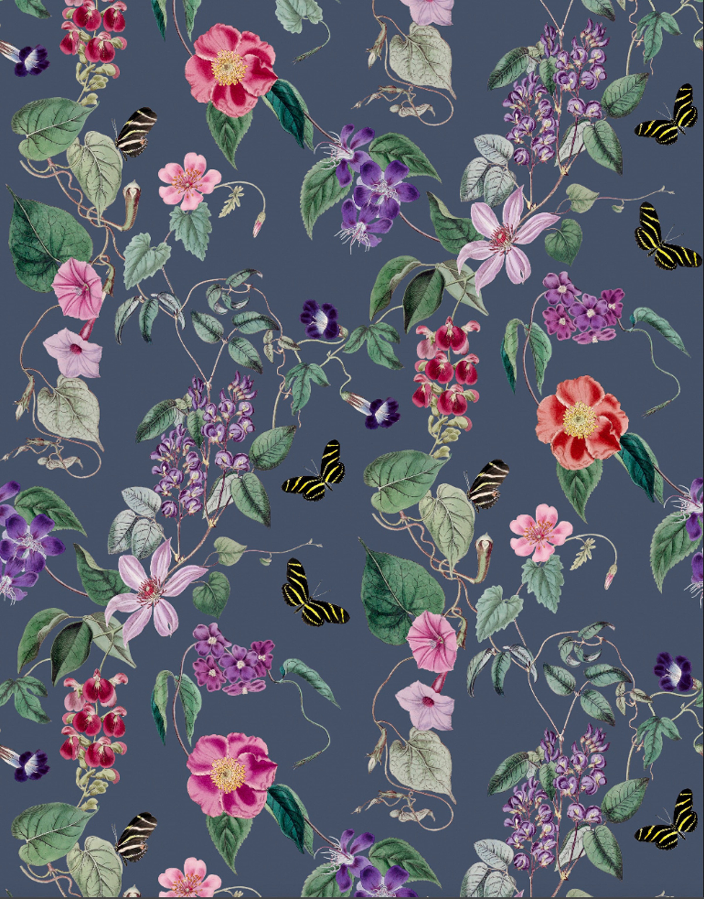 Marburg Fototapete »Blossom« matt glatt Blumen moderne Tapete für Wohnzimmer Schlafzimmer Küche