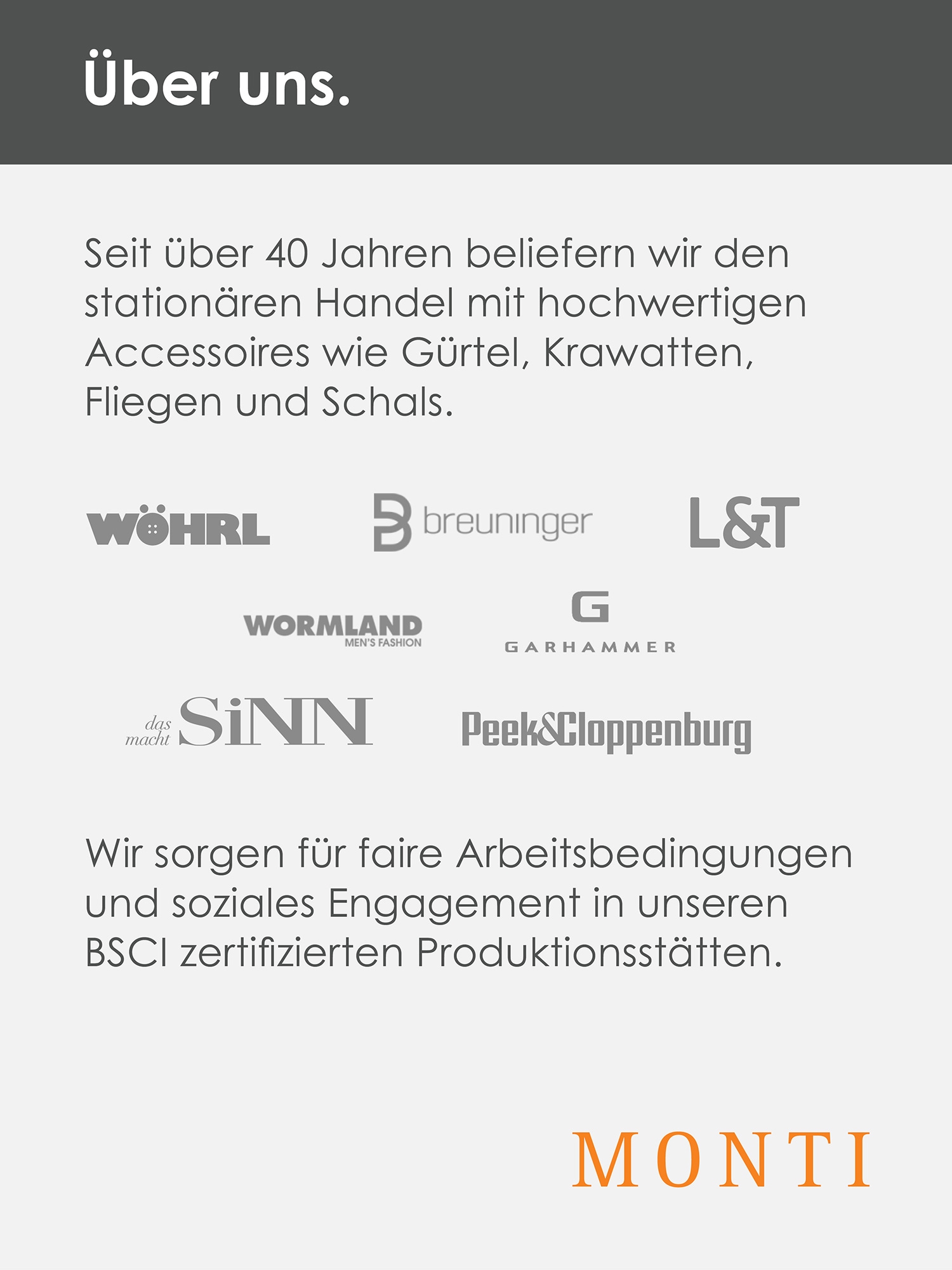 MONTI Ledergürtel »REDDING«