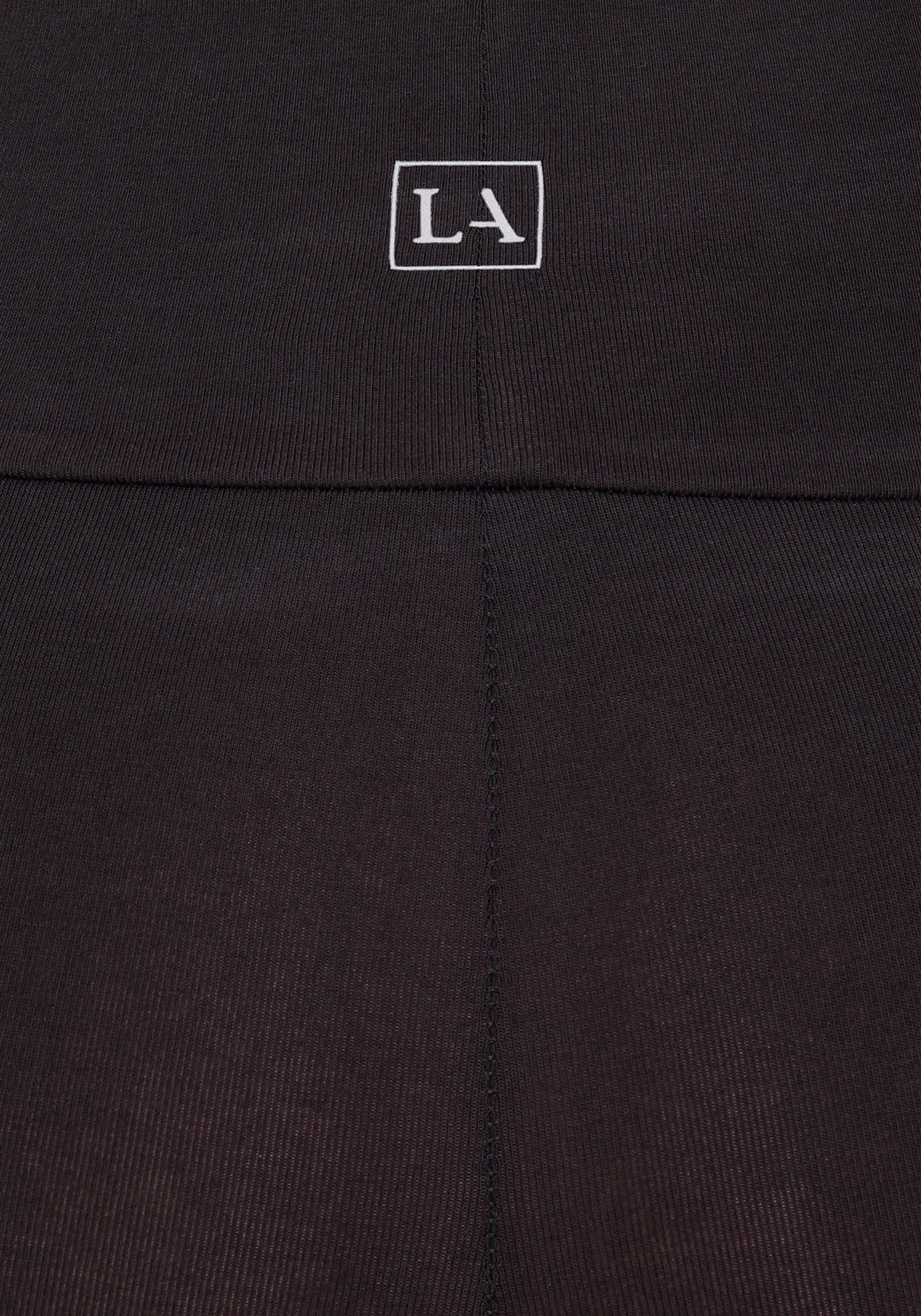 LASCANA Leggings, mit breitem Bündchen