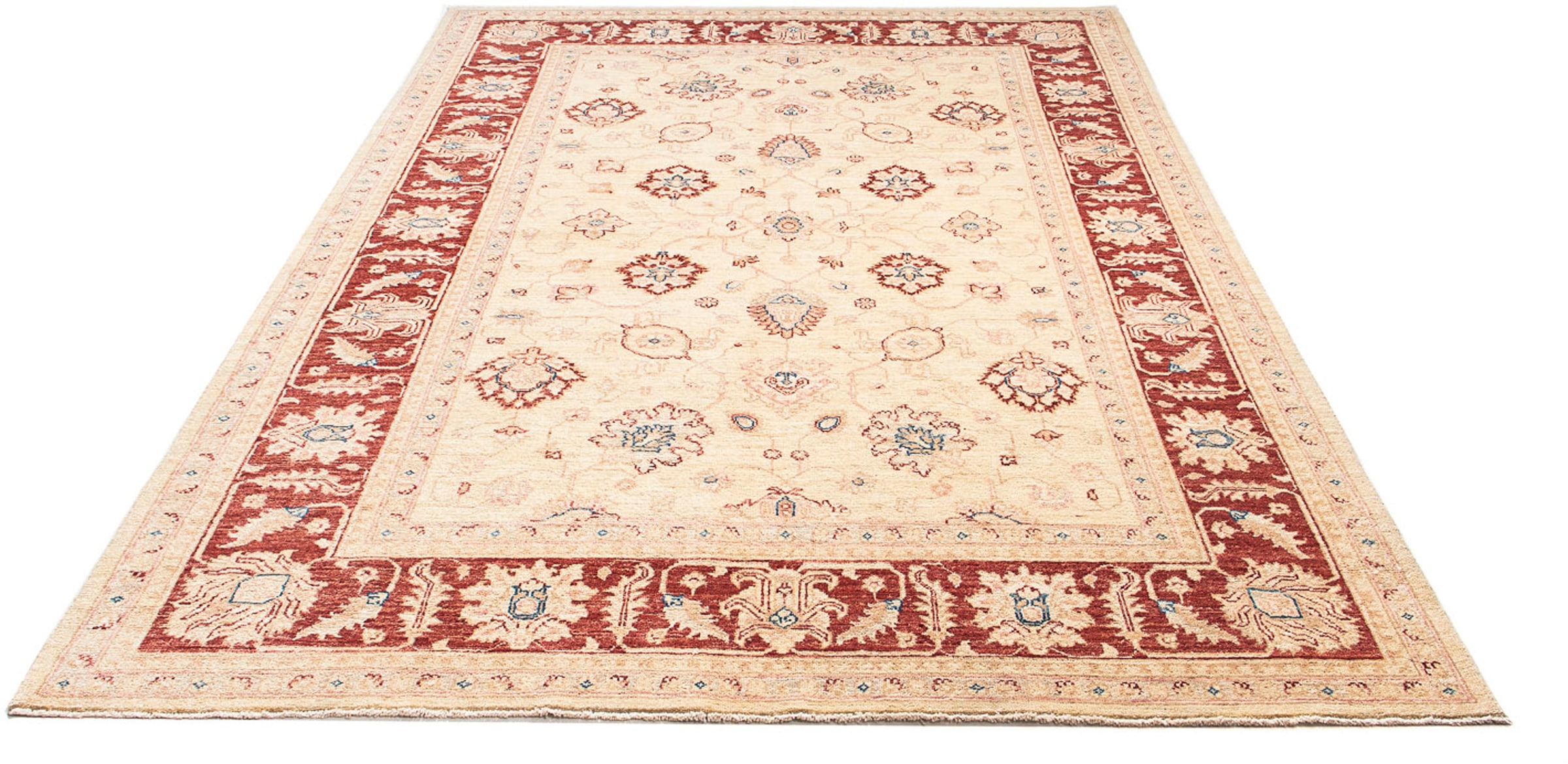 morgenland Orientteppich »Ziegler - 236 x 170 cm - beige«, rechteckig, 6 mm günstig online kaufen