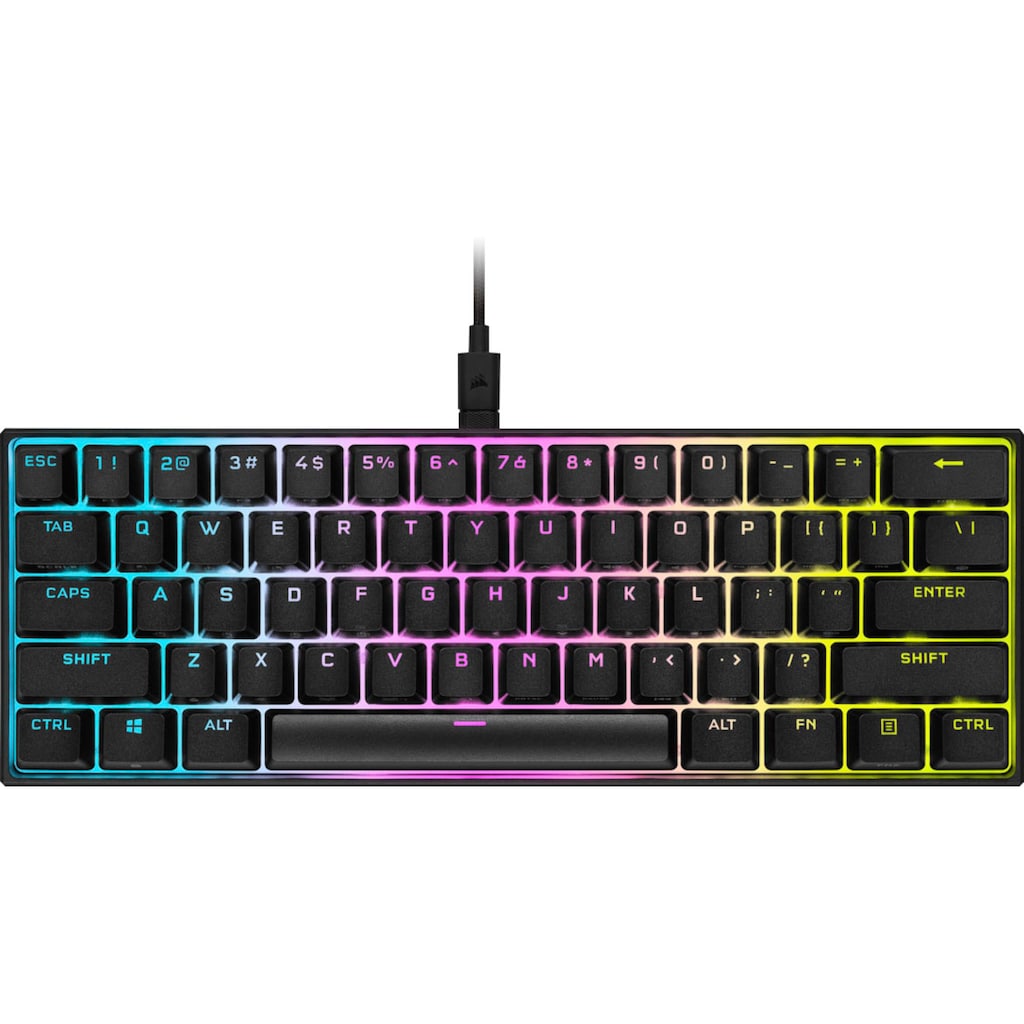 Corsair Gaming-Tastatur »K65 Mini MX Speed«, (Fn-Tasten-Gaming-Modus)