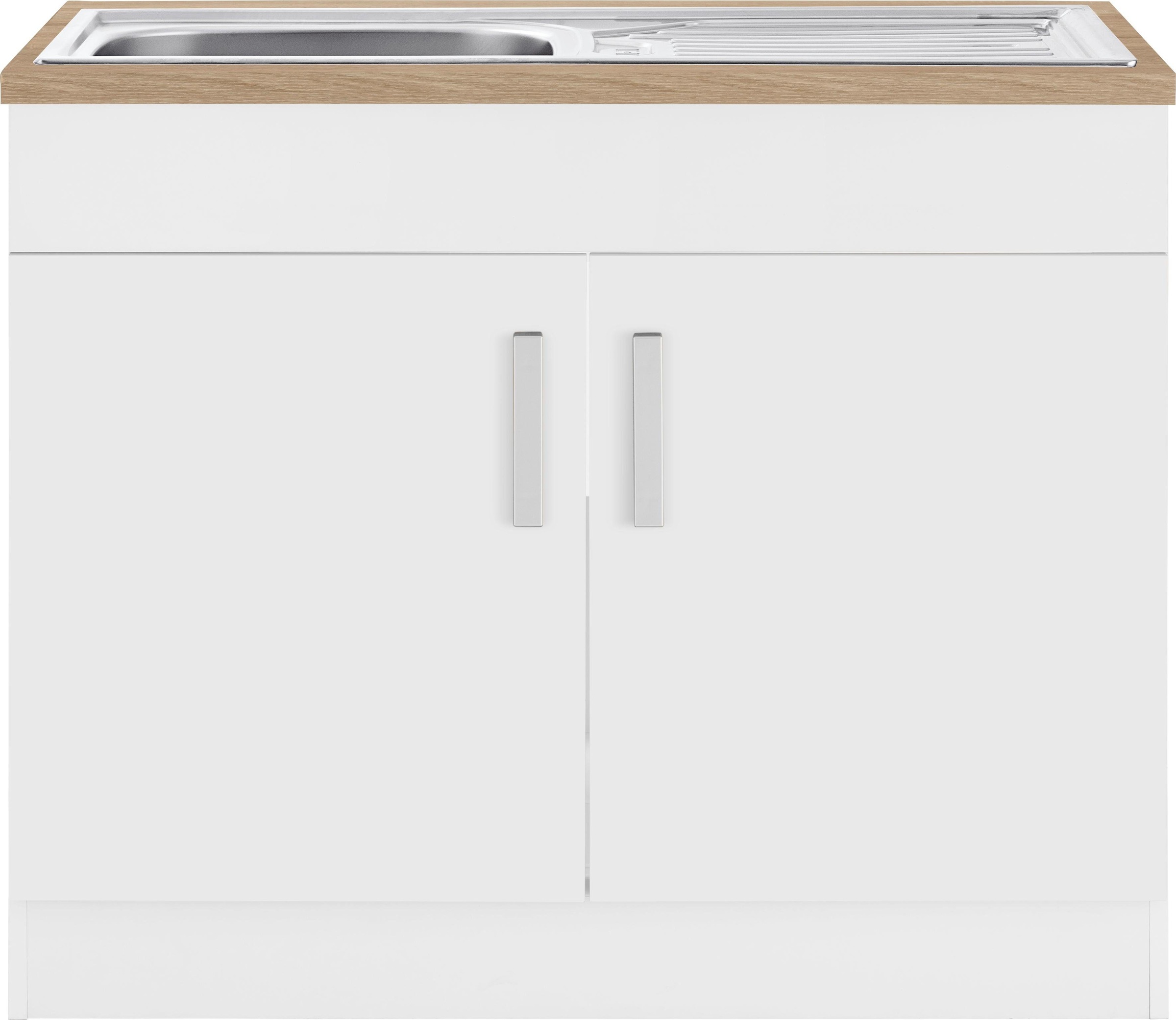 KOCHSTATION Spülenschrank »KS-Gera«, Breite 100 cm