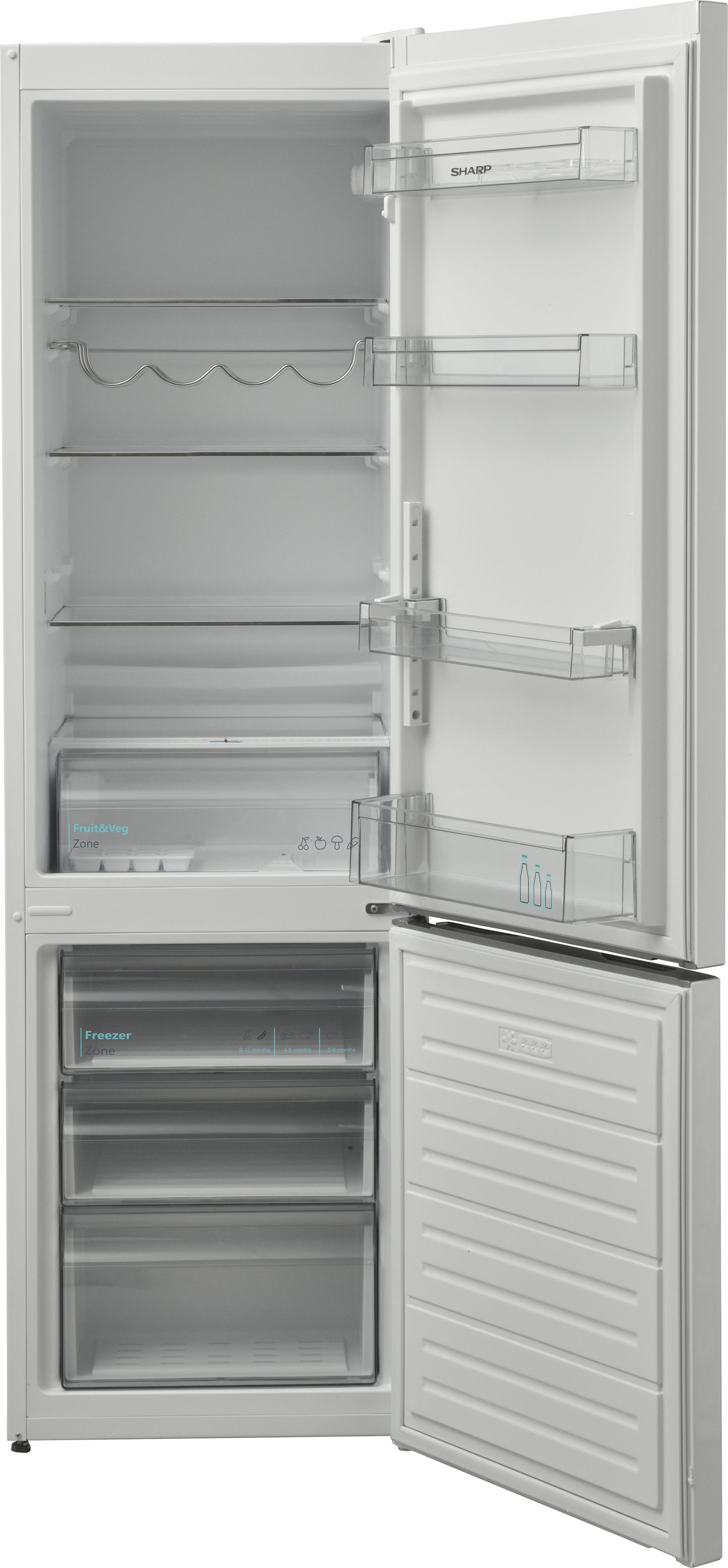 Sharp Kühl-/Gefrierkombination »SJ-FBB05DTXWD-EU« 180 cm hoch 54 cm breit günstig online kaufen