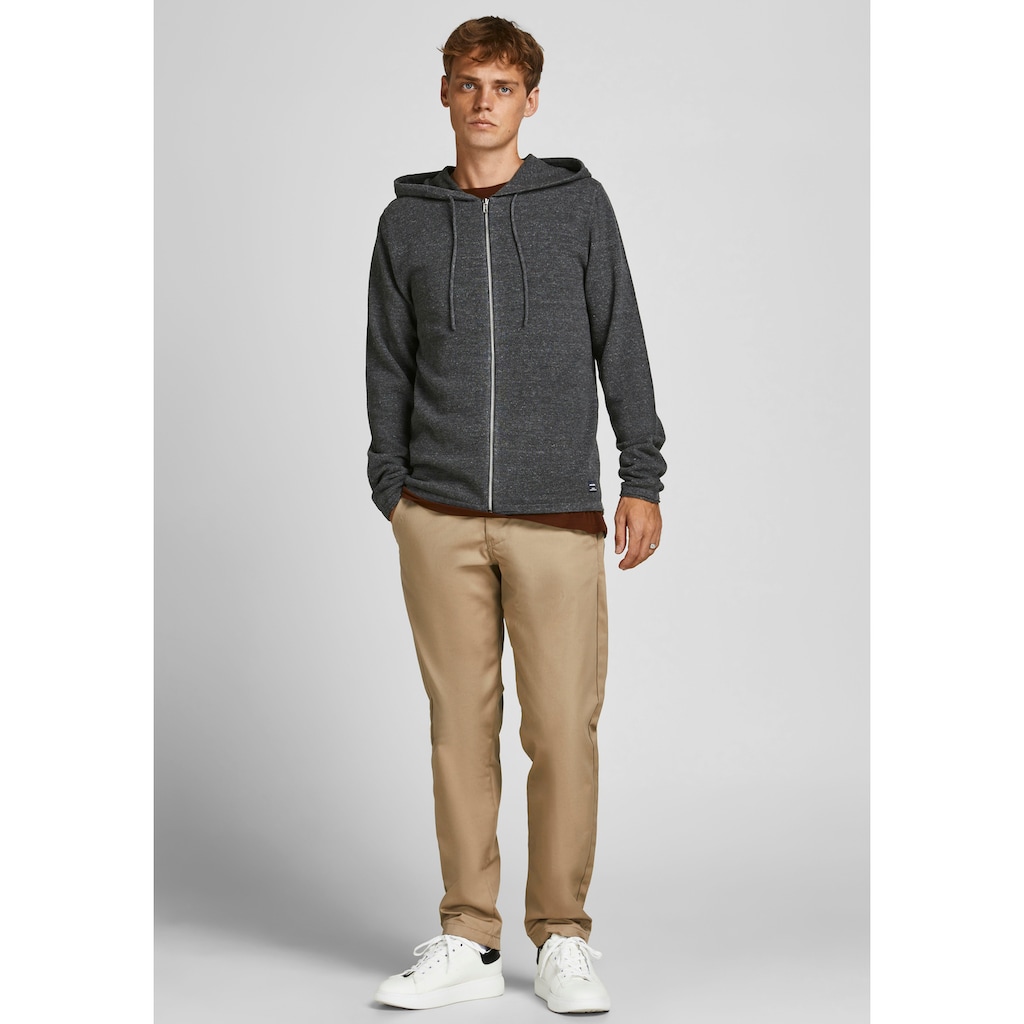 Jack & Jones Kapuzenstrickjacke »HILL KNIT CARDIGAN«