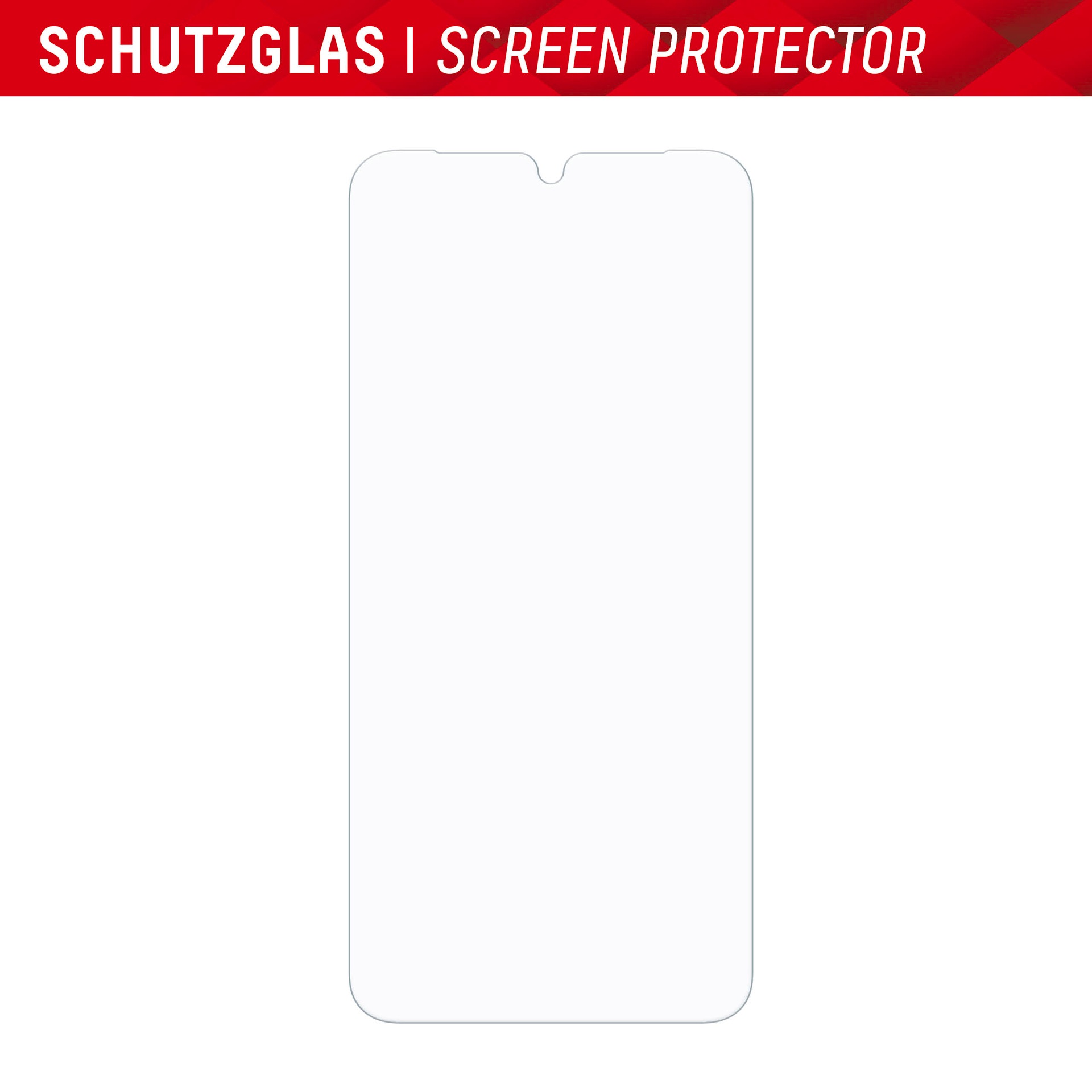 Displex Displayschutzglas »Smart Glass Screen Protection - ultra-dünn, unzerbrechlich, unsichtbar« für Samsung Galaxy A26 Displayschutzfolie, Schutzfolie, Bildschirmschutz, kratz- & stoßfest