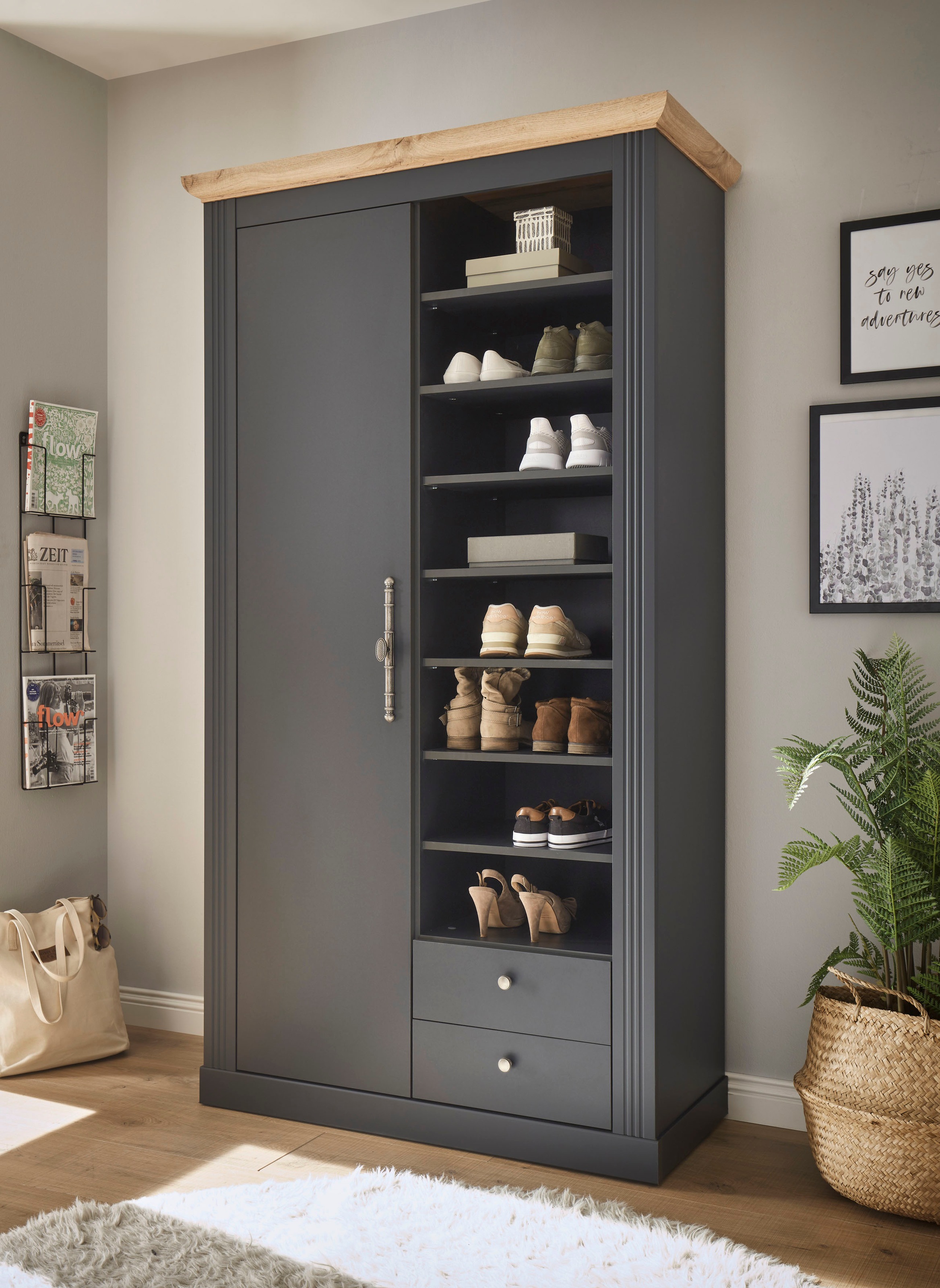 OTTO home Garderobenschrank "WESTMINSTER TOPSELLER" Breite ca. 108 cm, im r günstig online kaufen